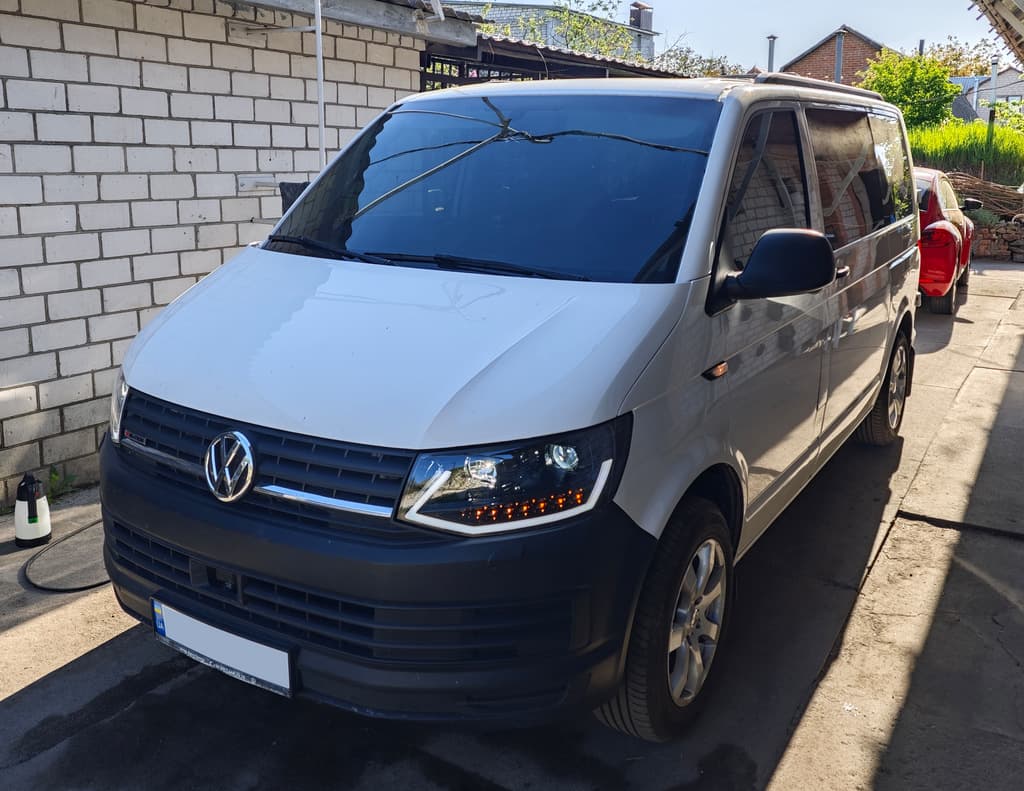 Передні фари з LED вогнями Black (2015-2019, 2 шт)
