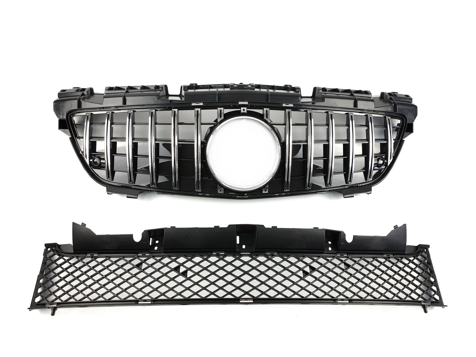 Решітка радіатора Chrome Black GT на Mercedes-Benz SLK-Class R172 2011-2015 року