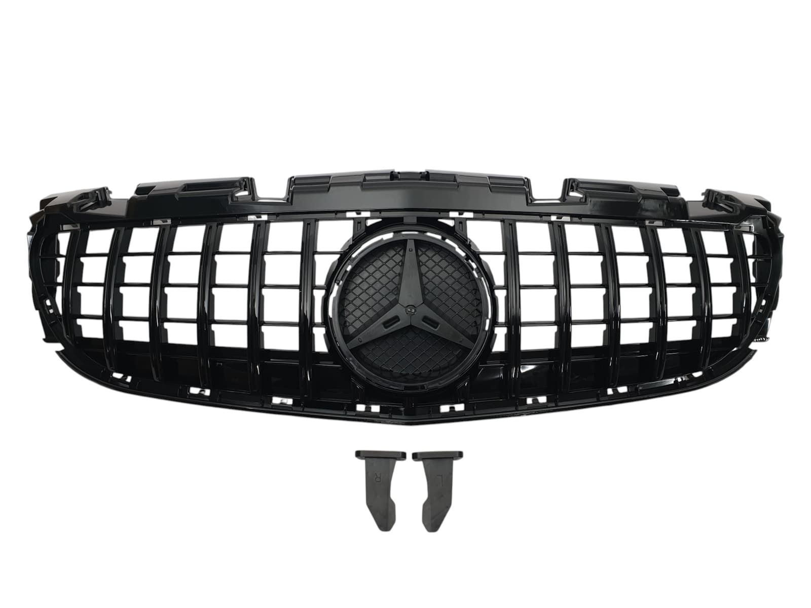 Решітка радіатора (GT Full Black) на Mercedes-Benz SLC-Class R172 2016-2020 року