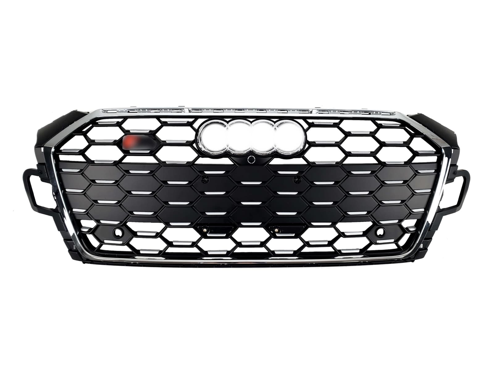 Решітка радіатора Chrome Black (Matte) (в стилі S5) на Audi A5 B9 2020-2023 року