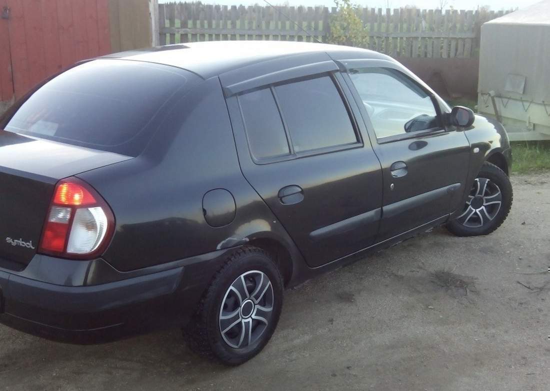 Дефлектори вікон вставні Heko Renault Clio (ХТБ)2005- 2
