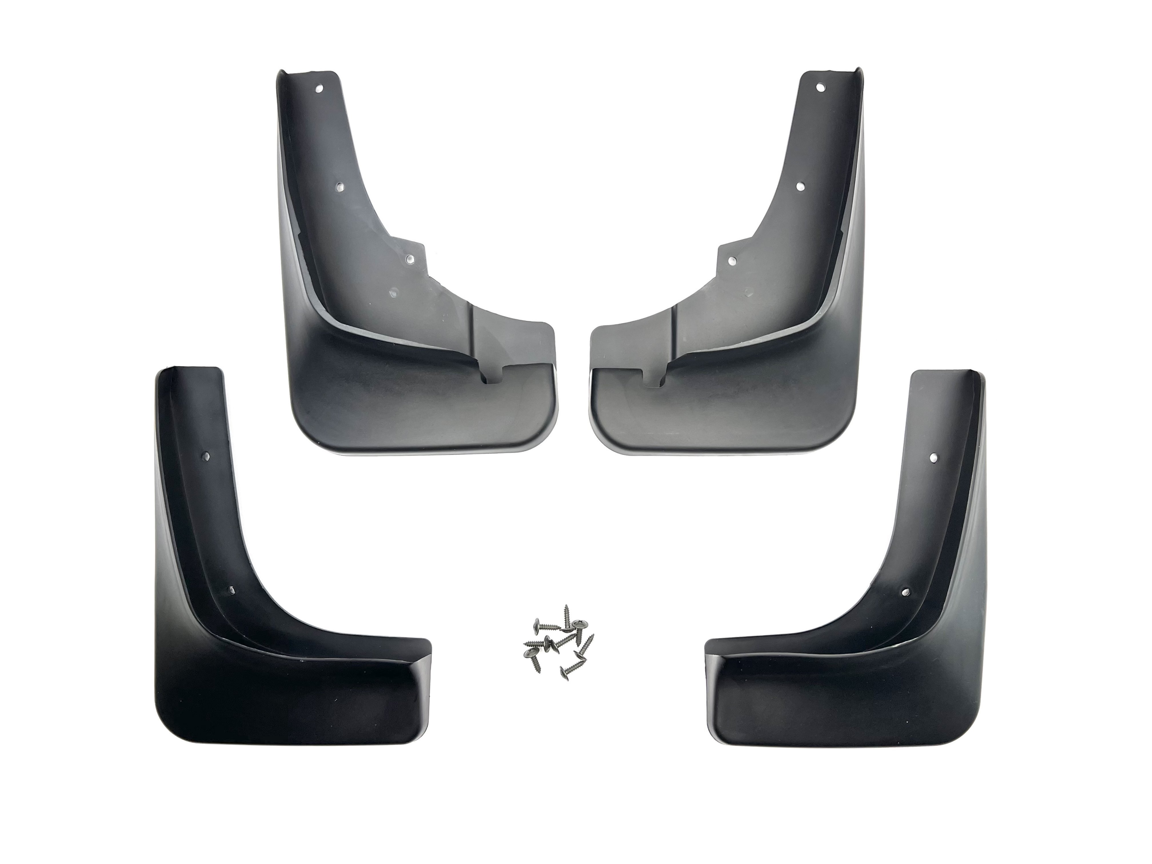 Бризковики Mitsubishi Outlander XL 2007-2012 під вузький поріг комплект 4шт