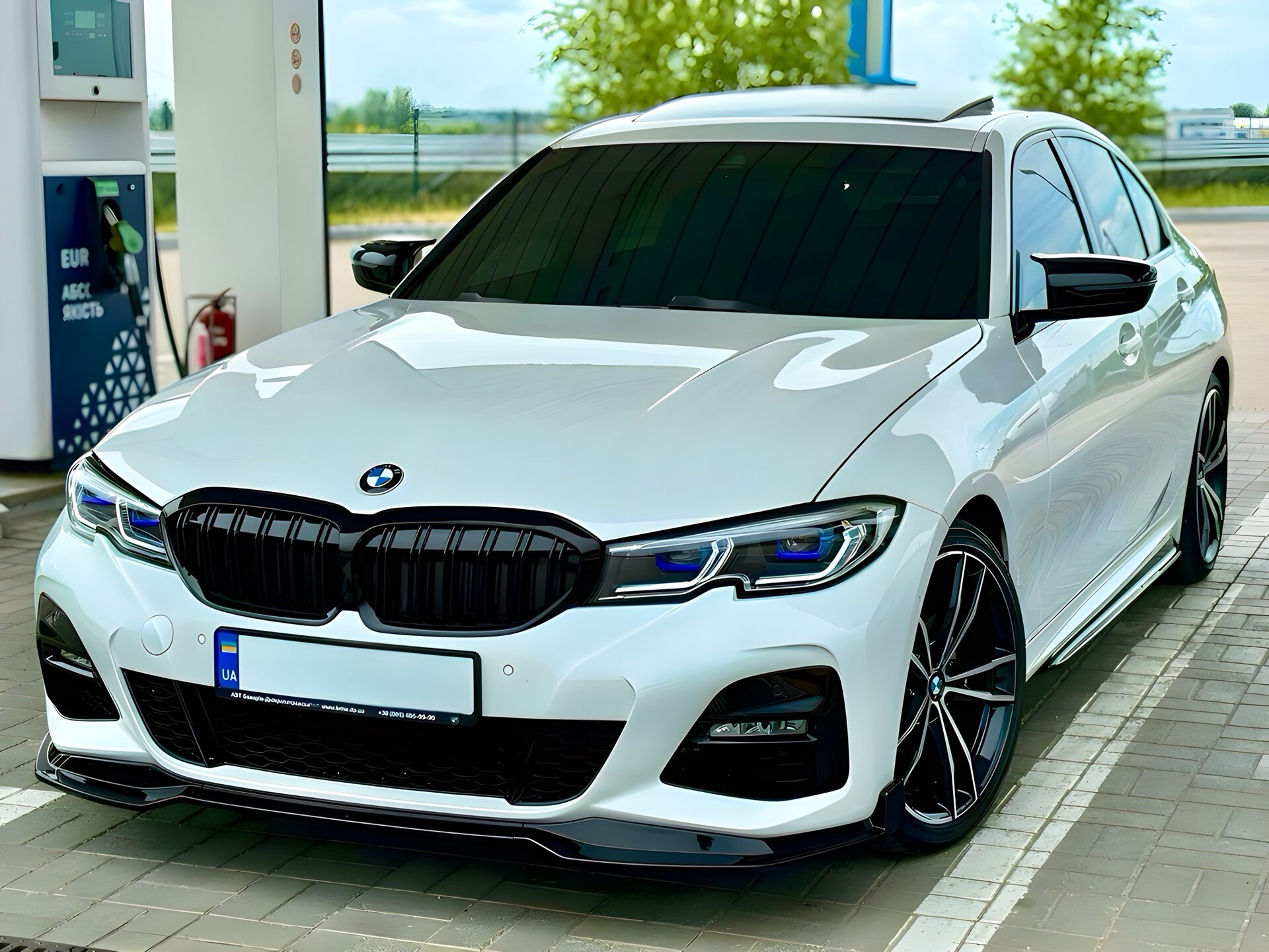 Корпуси дзеркал M LOOK BMW G11 G12 G14 G15 G16 G20 G21 G22 G23 G26 G30 G31 G32 чорний глянець 3