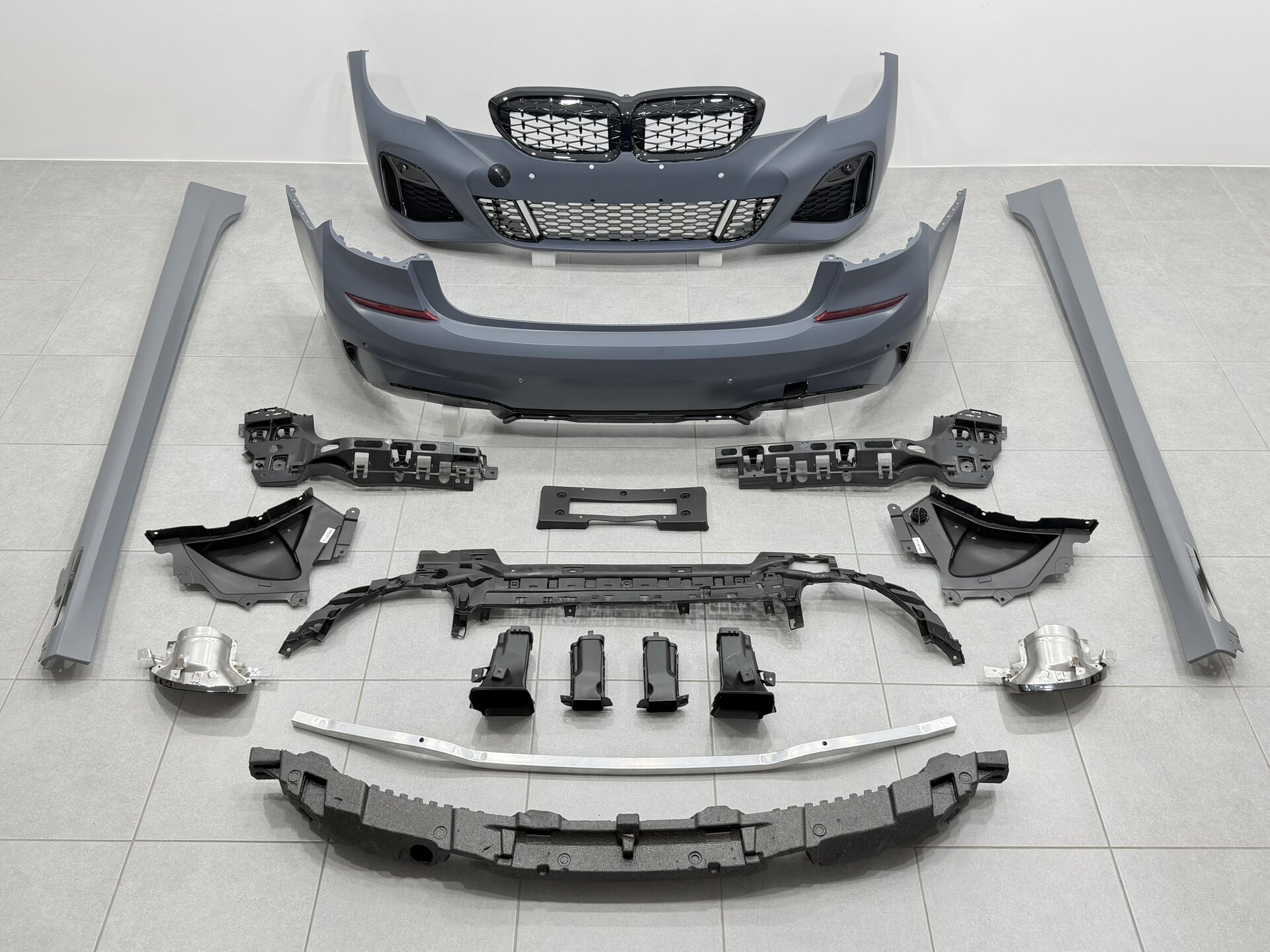 Комплект обвісу M340i Shadowline для BMW 3 series G20 2018-2022 2