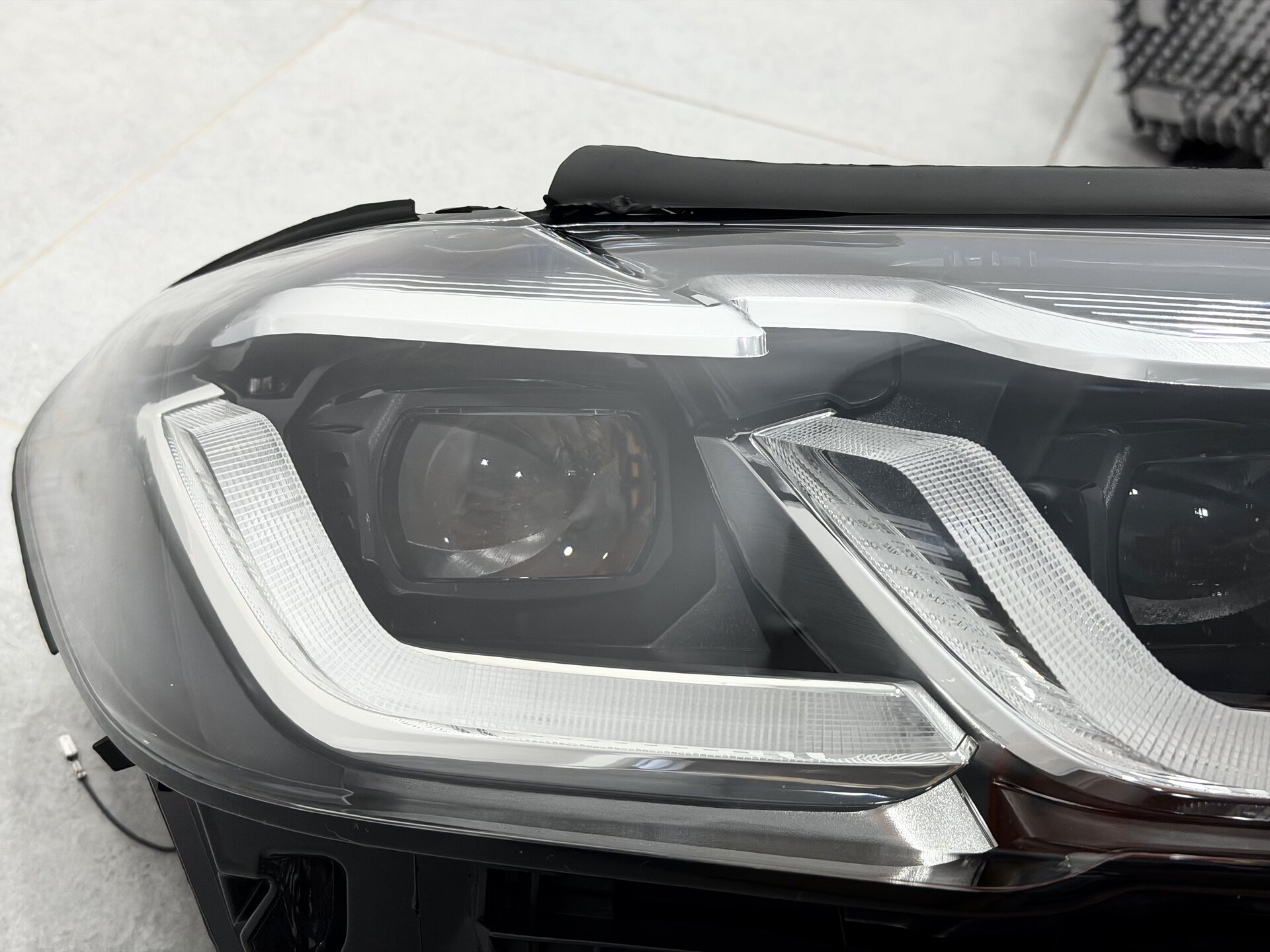 Фари Adaptive LED 2 РЕЖИМА ДХВ LCI 2020+ для BMW G30 / G31 2016-2020 з заміною бампера 5