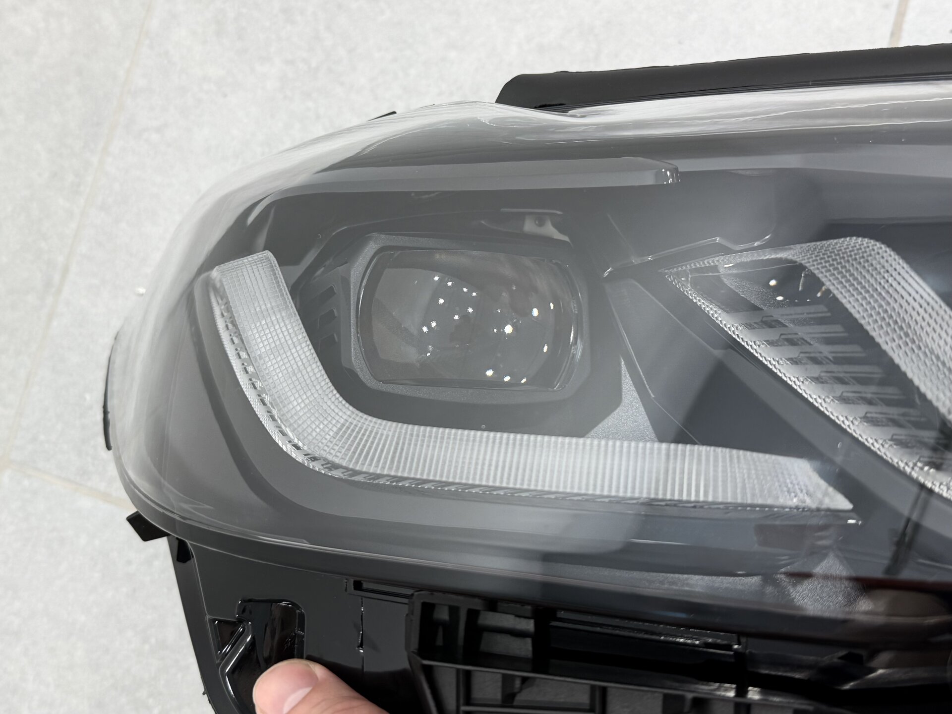 Фари Shadow Line 2 РЕЖИМА ДХВ LCI 2020+ для BMW G30 / G31 2016-2020 З заміною бампера 5