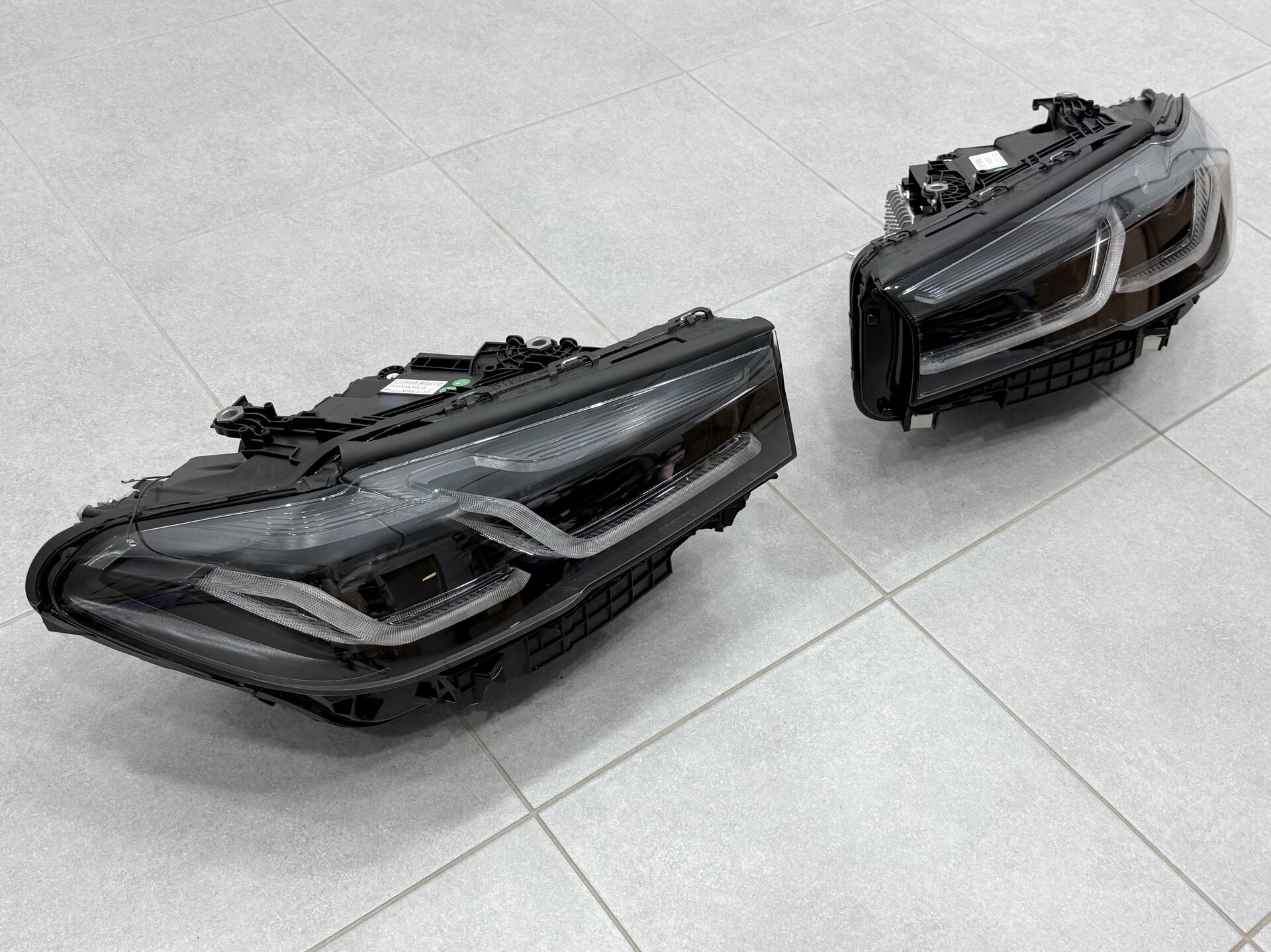 Фари Shadow Line 2 РЕЖИМА ДХВ LCI 2020+ для BMW G30 / G31 2016-2020 З заміною бампера 3