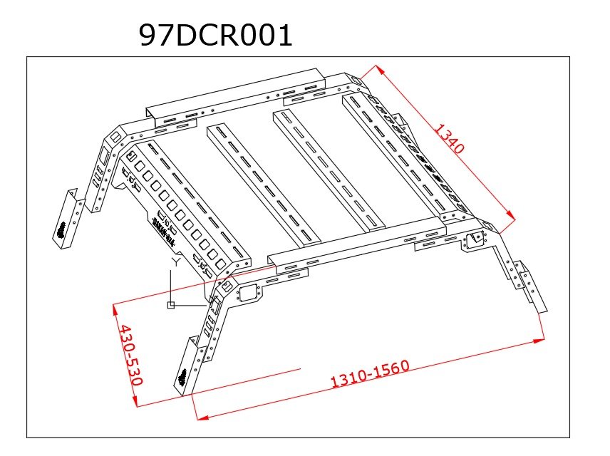 Ролбар Bed Rack 6