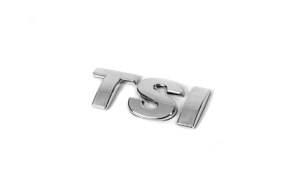 Напис TSI (прямий шрифт) Всі хром 4