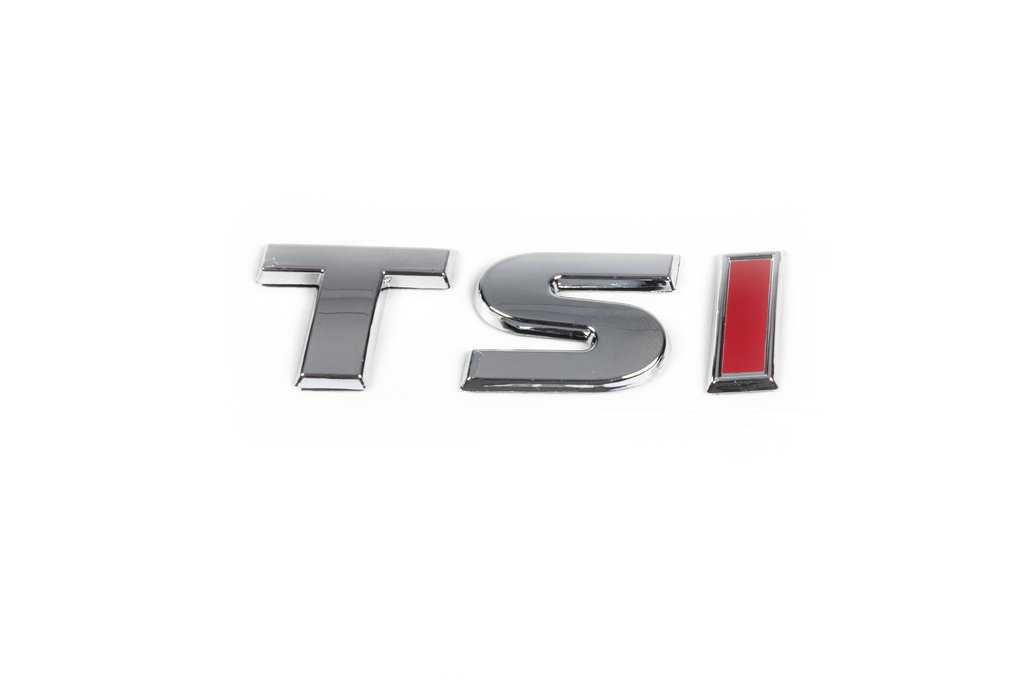 Напис TSI (косою шрифт) Всі червоні 4