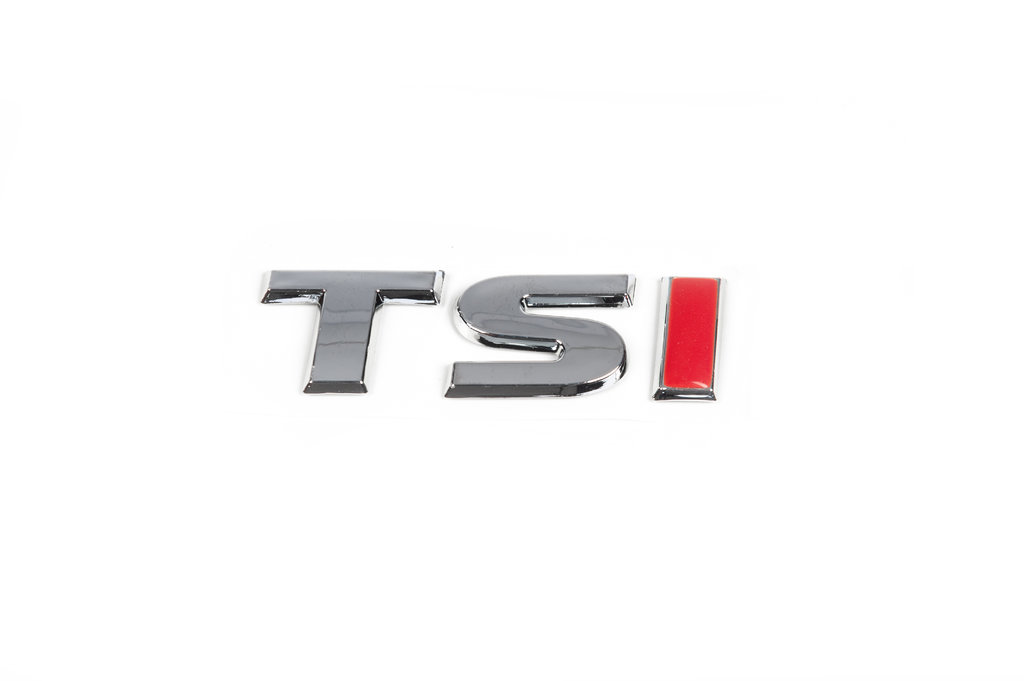 Напис TSI (під оригінал) TS-хром, I-червона 3