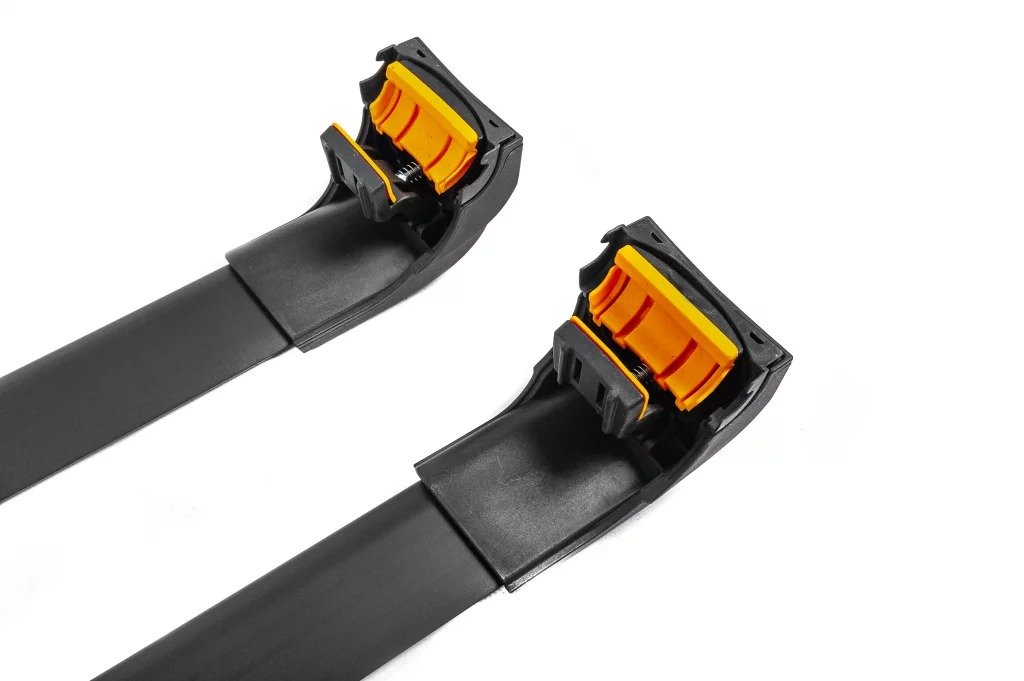 Перемички на вбудовані рейлінги під ключ Ecem V2 (2 шт) до 120 см, Сірі 3