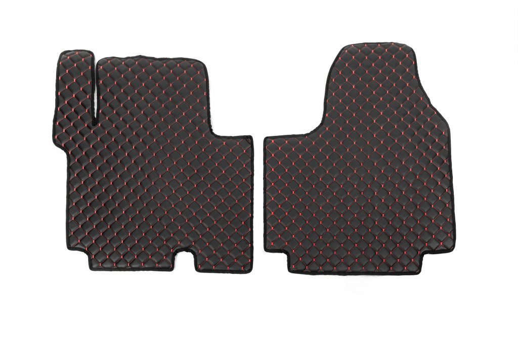 Килимки з екошкіри EcoRed (2 шт, 2+1)