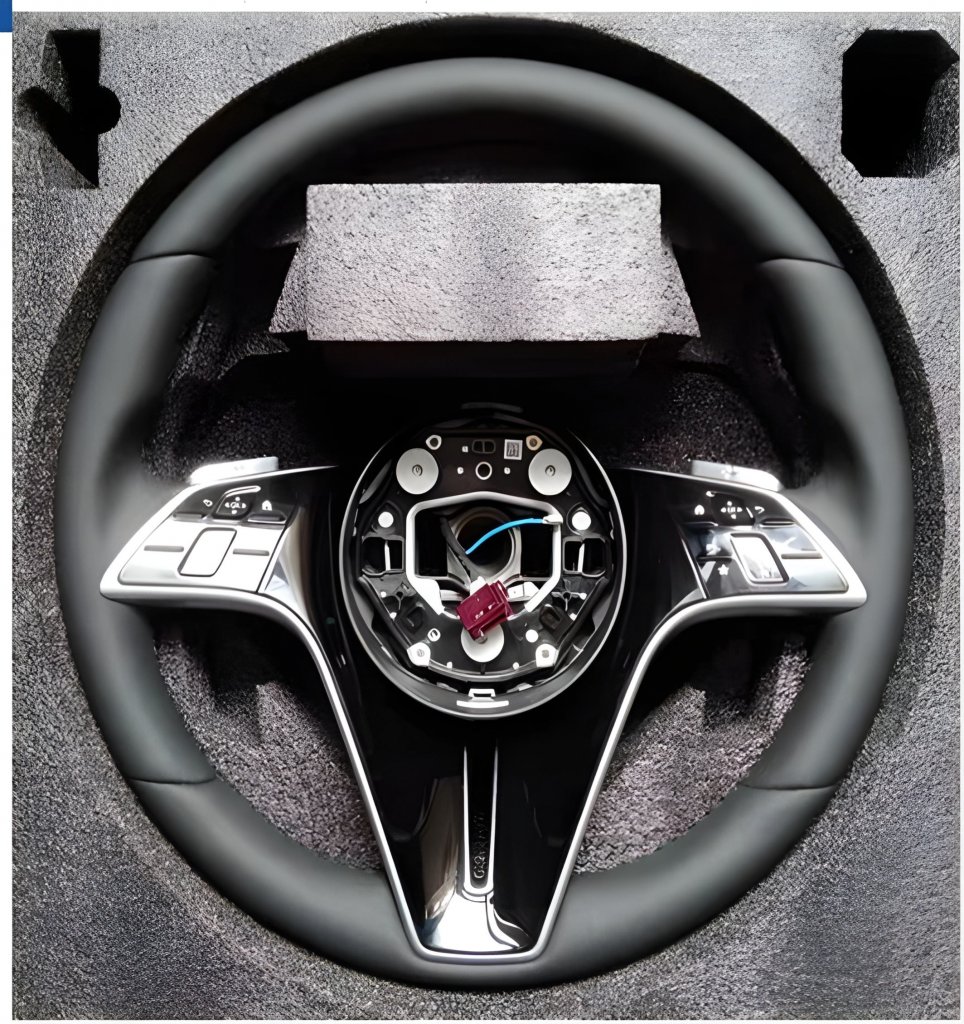 Кермо Maybach-Style (чорний + сірі кнопки, 3pin)