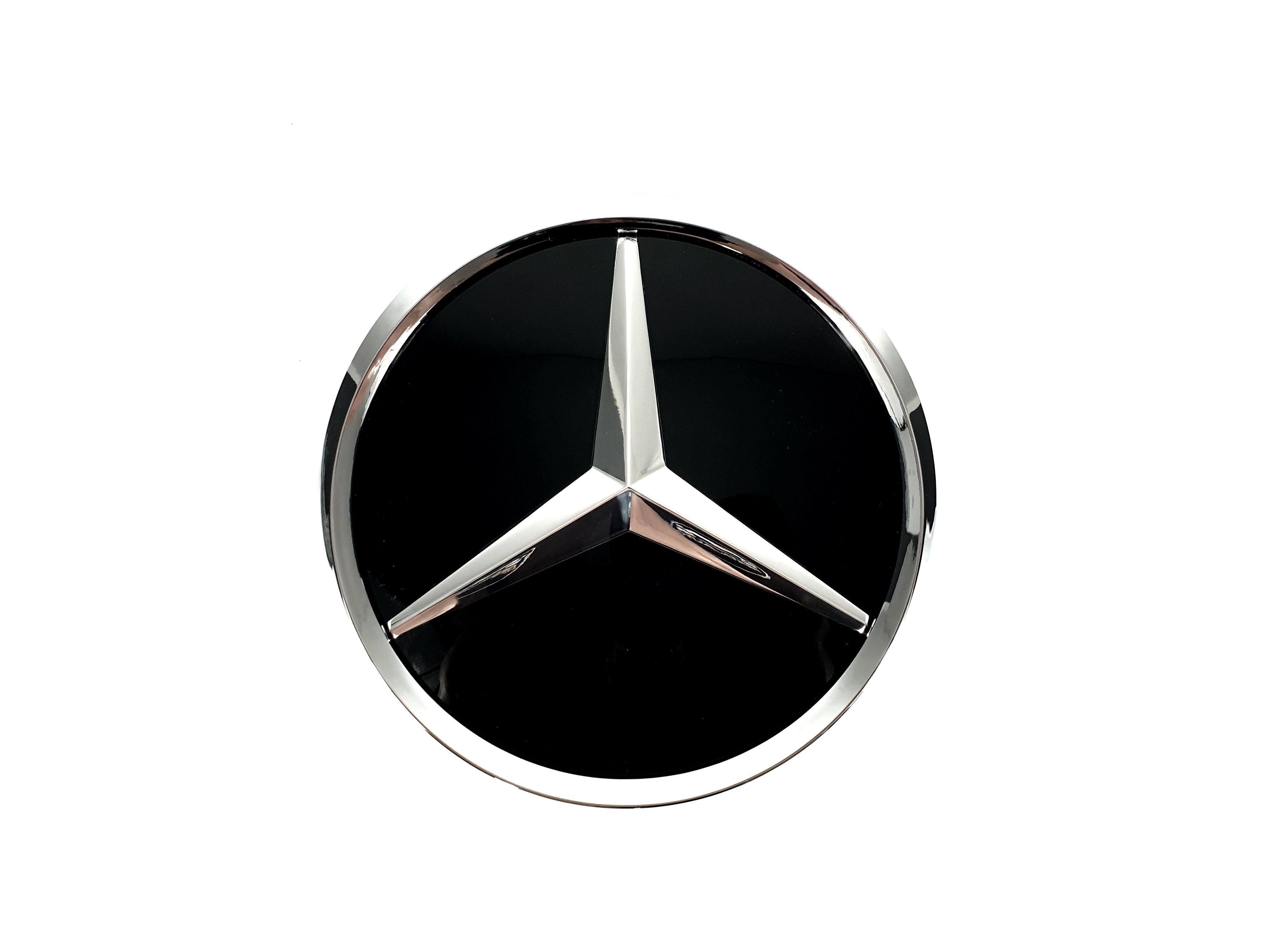 Логотипи Chrome скляний (муляж дистроніка) на Mercedes-Benz G-Class W463 1990-2018 року