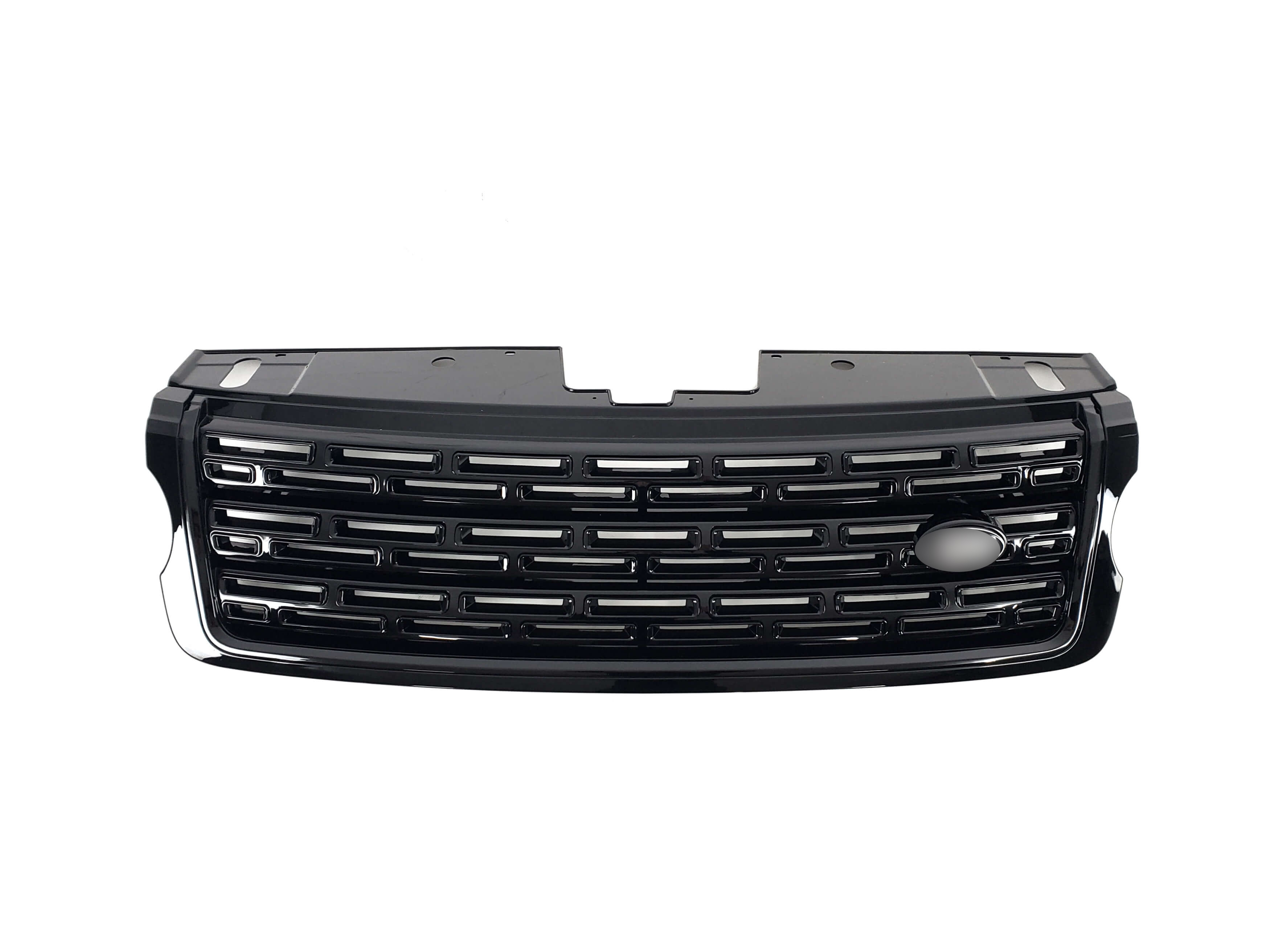 Решітка радіатора + жабра + решітки в бампер на Land Rover Range Rover Vogue L405 2013-2017 року 2