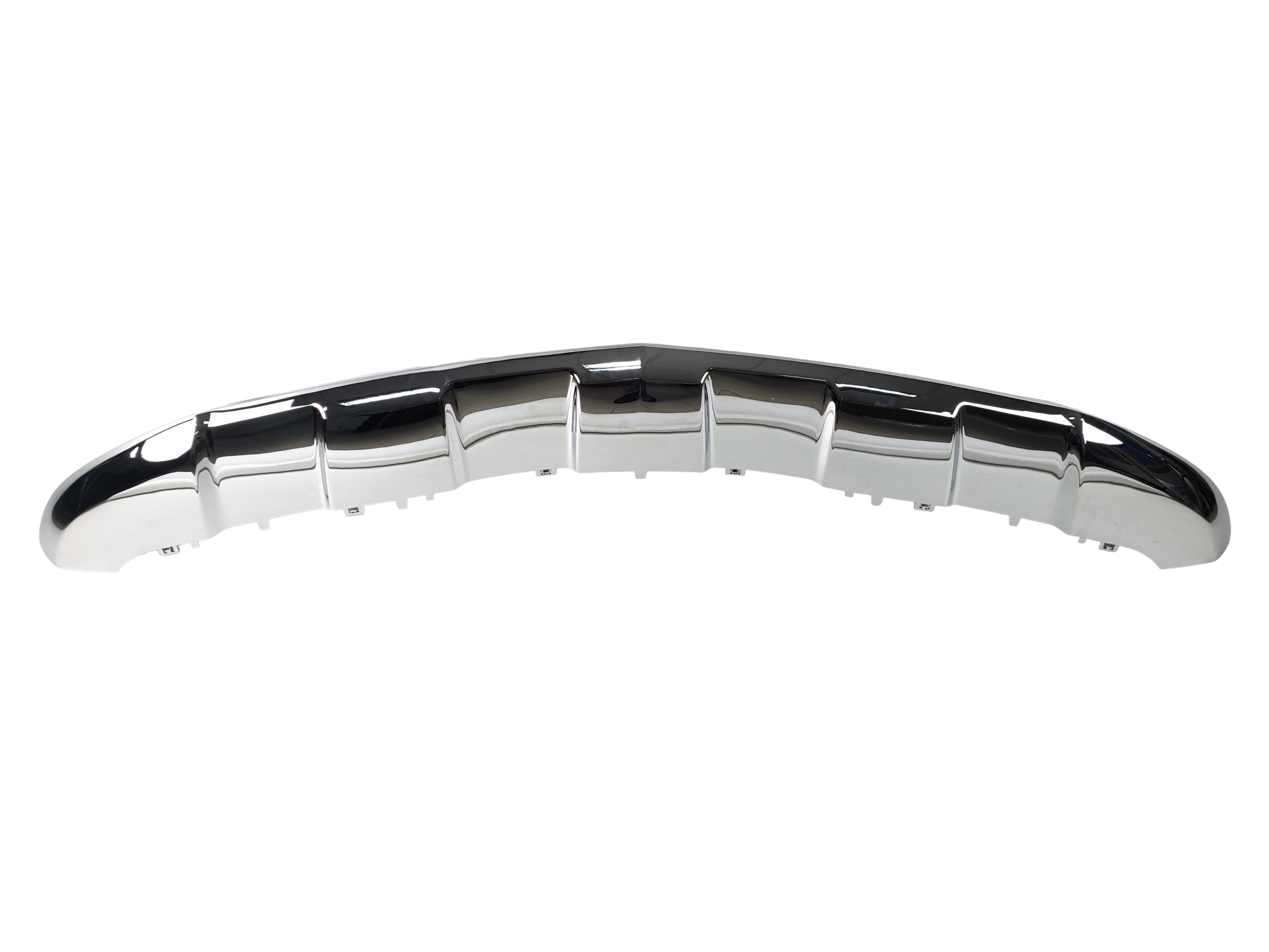 Накладки на бампер передній (Хром) на Mercedes-Benz GL-Class X166 2012-2015 року 2