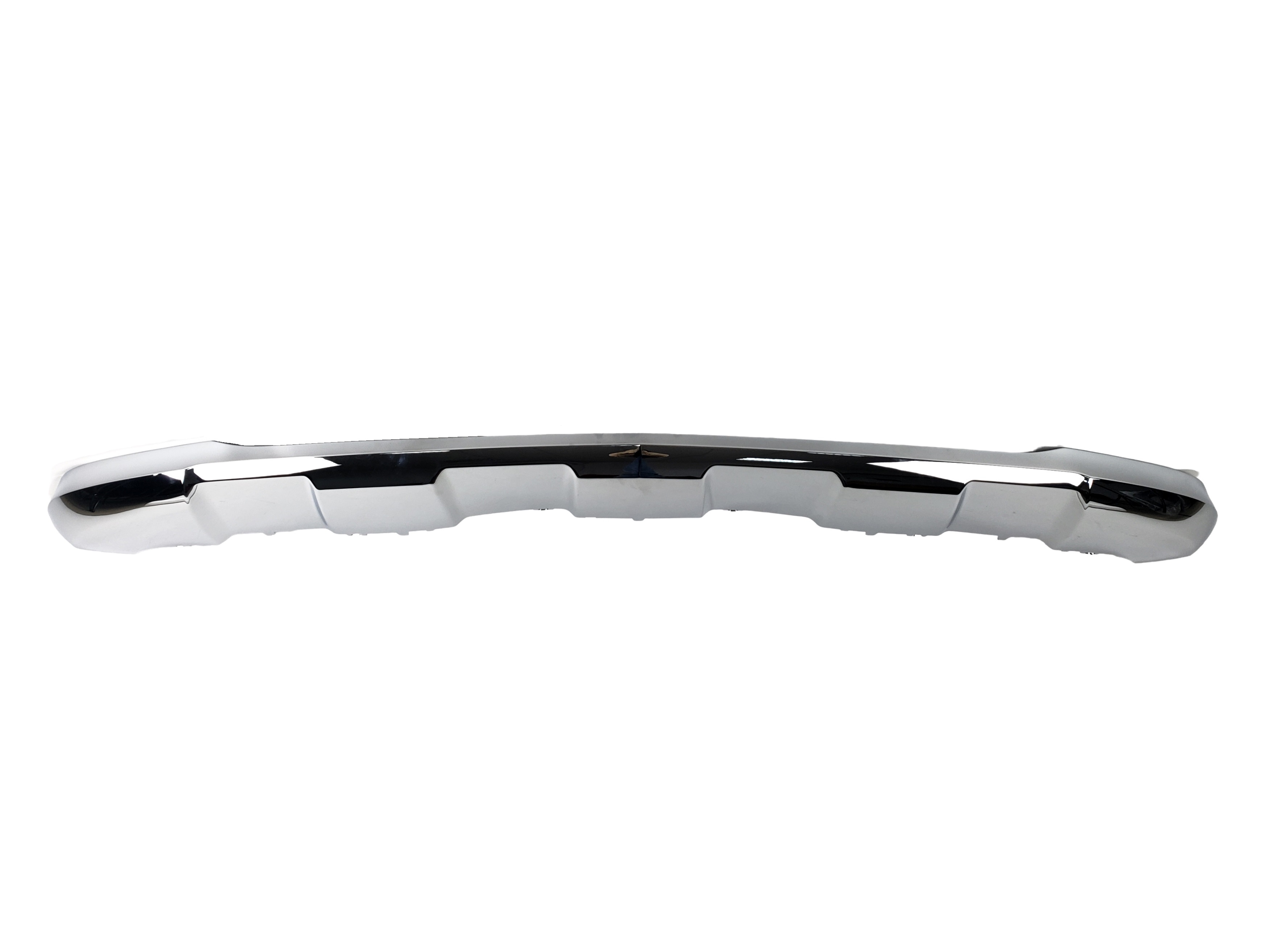 Накладки на бампер передній (Хром) на Mercedes-Benz GL-Class X166 2012-2015 року 3