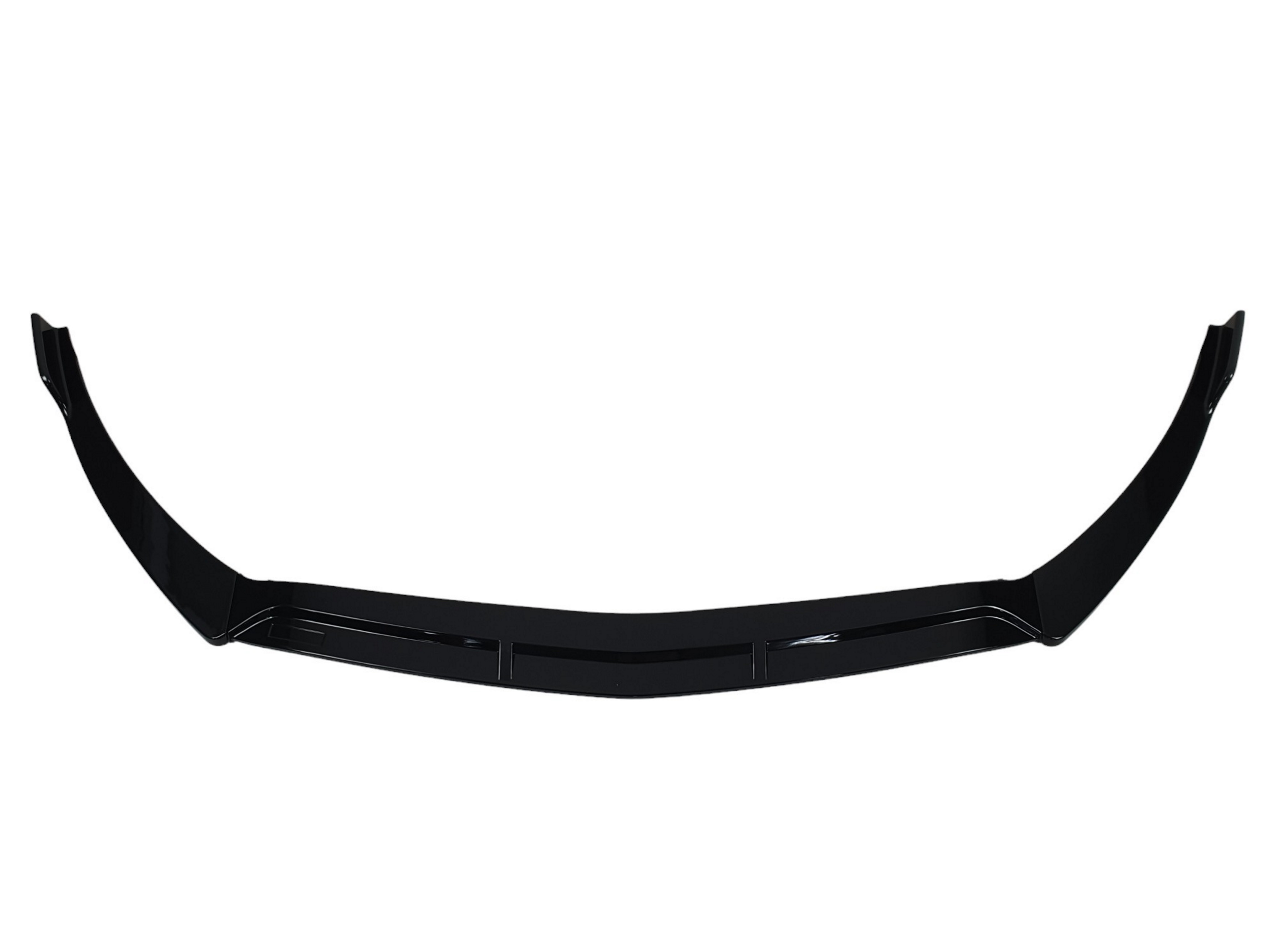 Губа (переднього бампера) Full Black на Mercedes-Benz CLA-Class C118 2019-2023 року 2