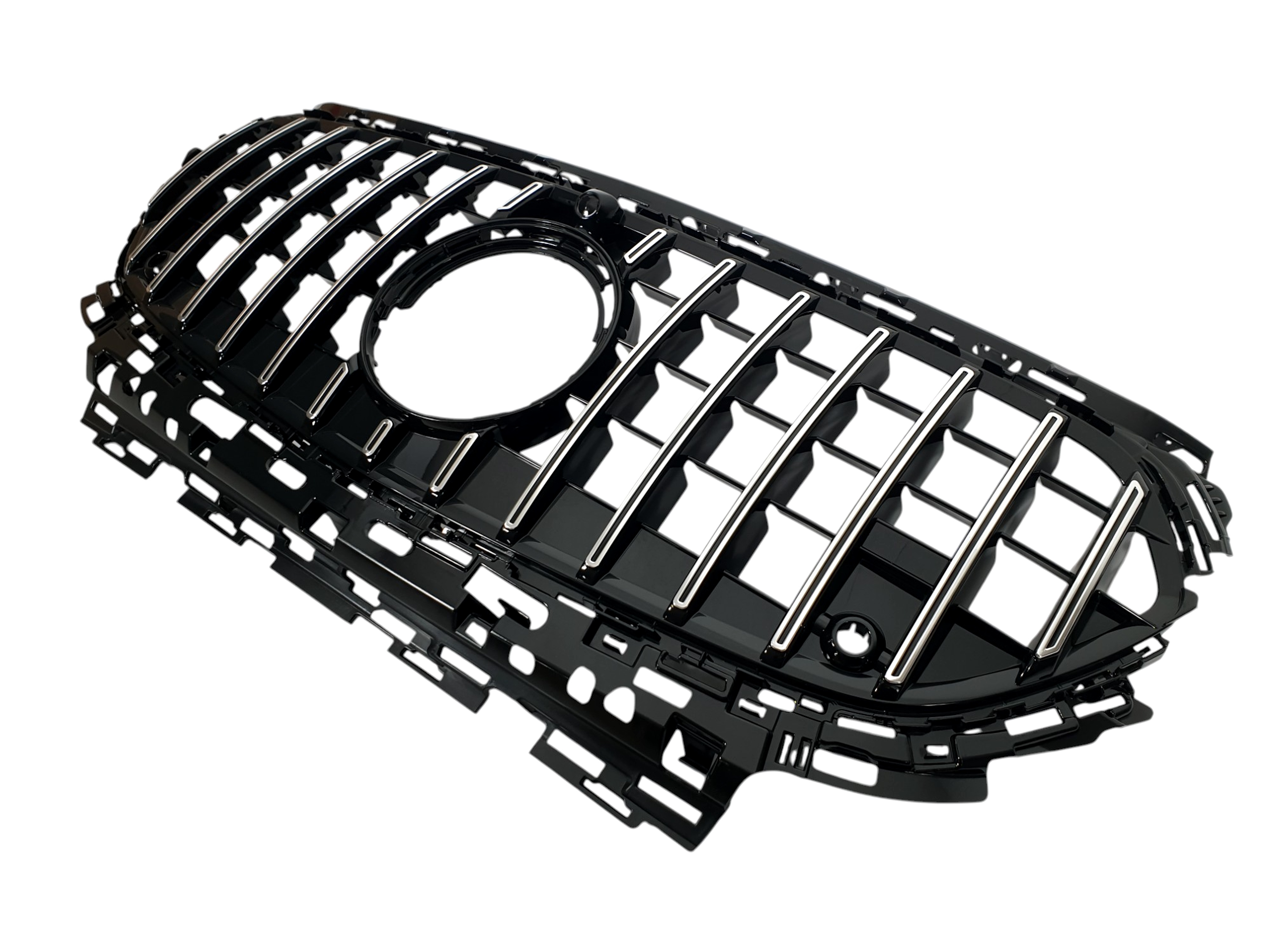 Решітка радіатора (GT Chrome Black) на Mercedes-Benz E-Class W214 2023-2026 року 2