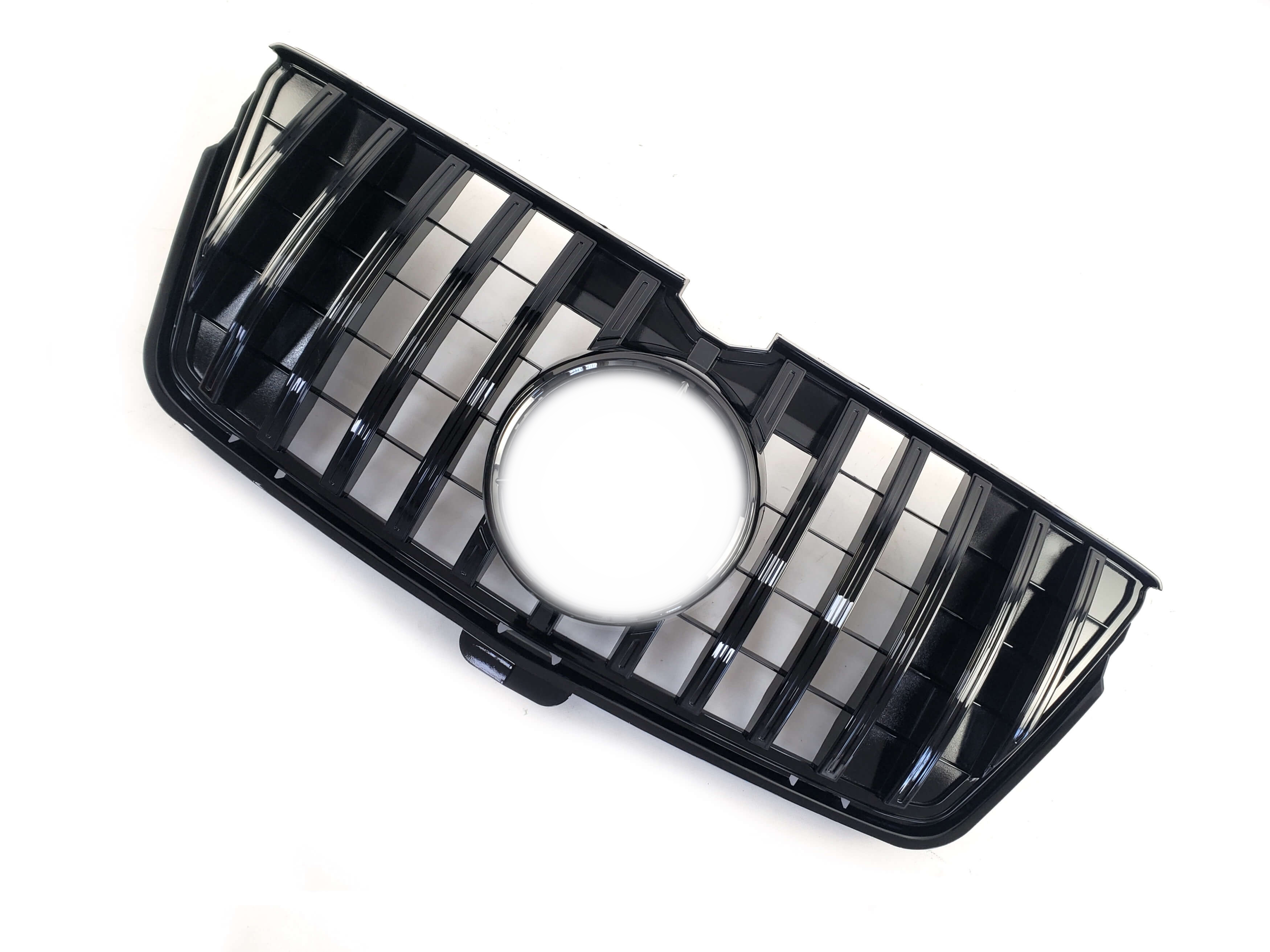 Решітка радіатора Full Black 3 Line GT на Mercedes-Benz GL-Class X164 2009-2012 року 3