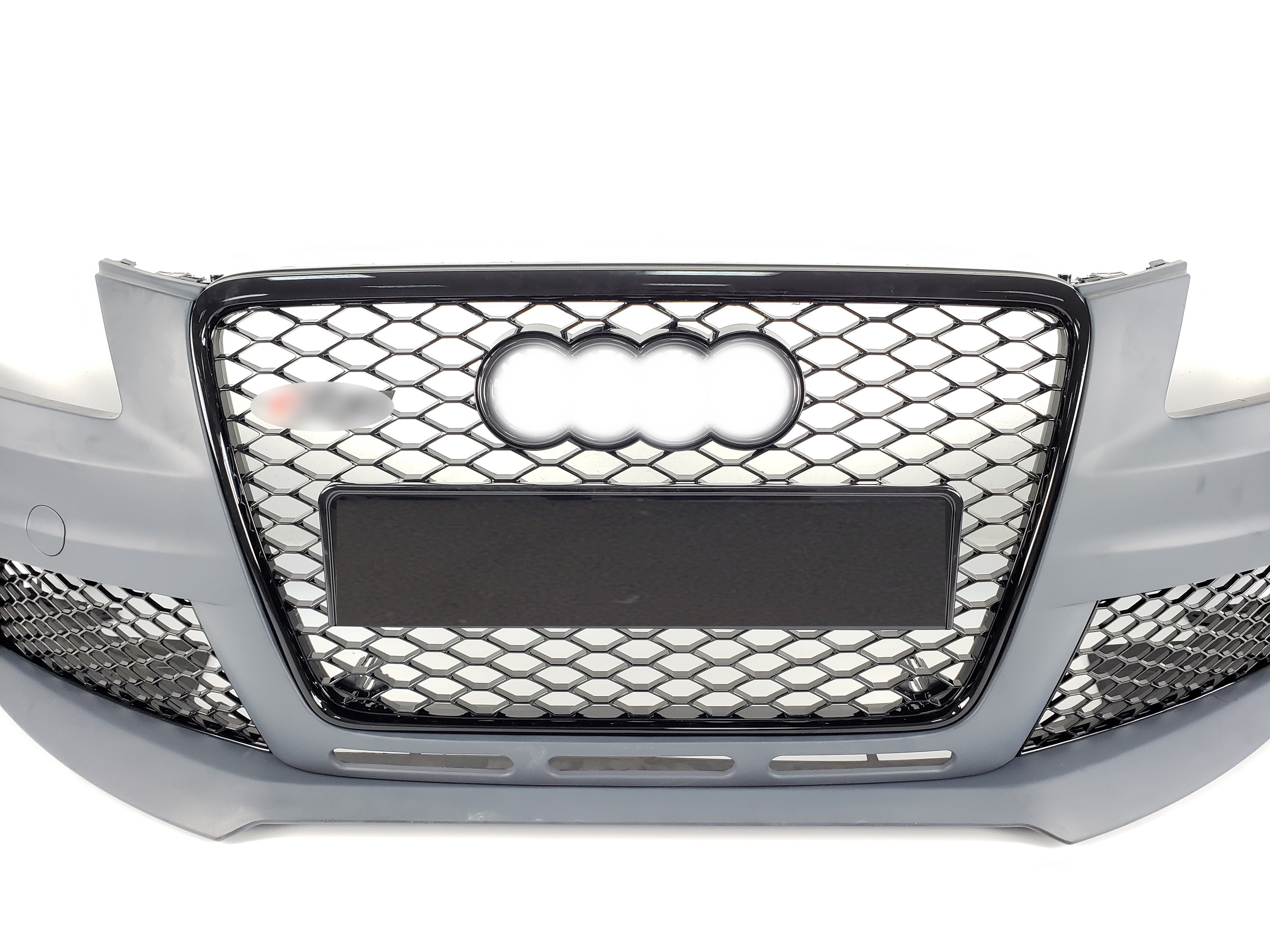 Передній бампер (в стилі RS4) на Audi A4 B8 2007-2011 року 3