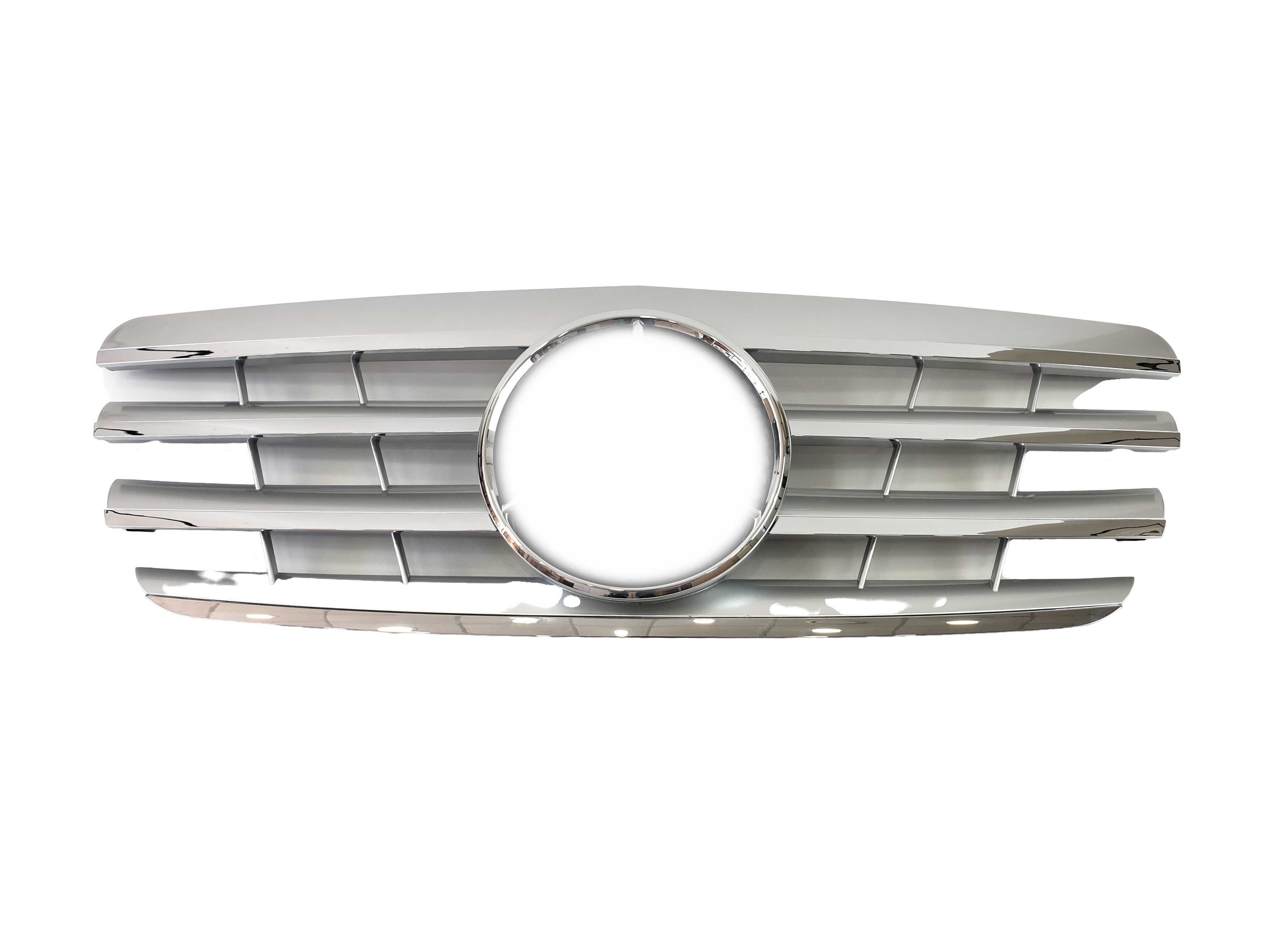 Решітка радіатора Silver CL на Mercedes-Benz E-Class W210 2000-2002 року 2