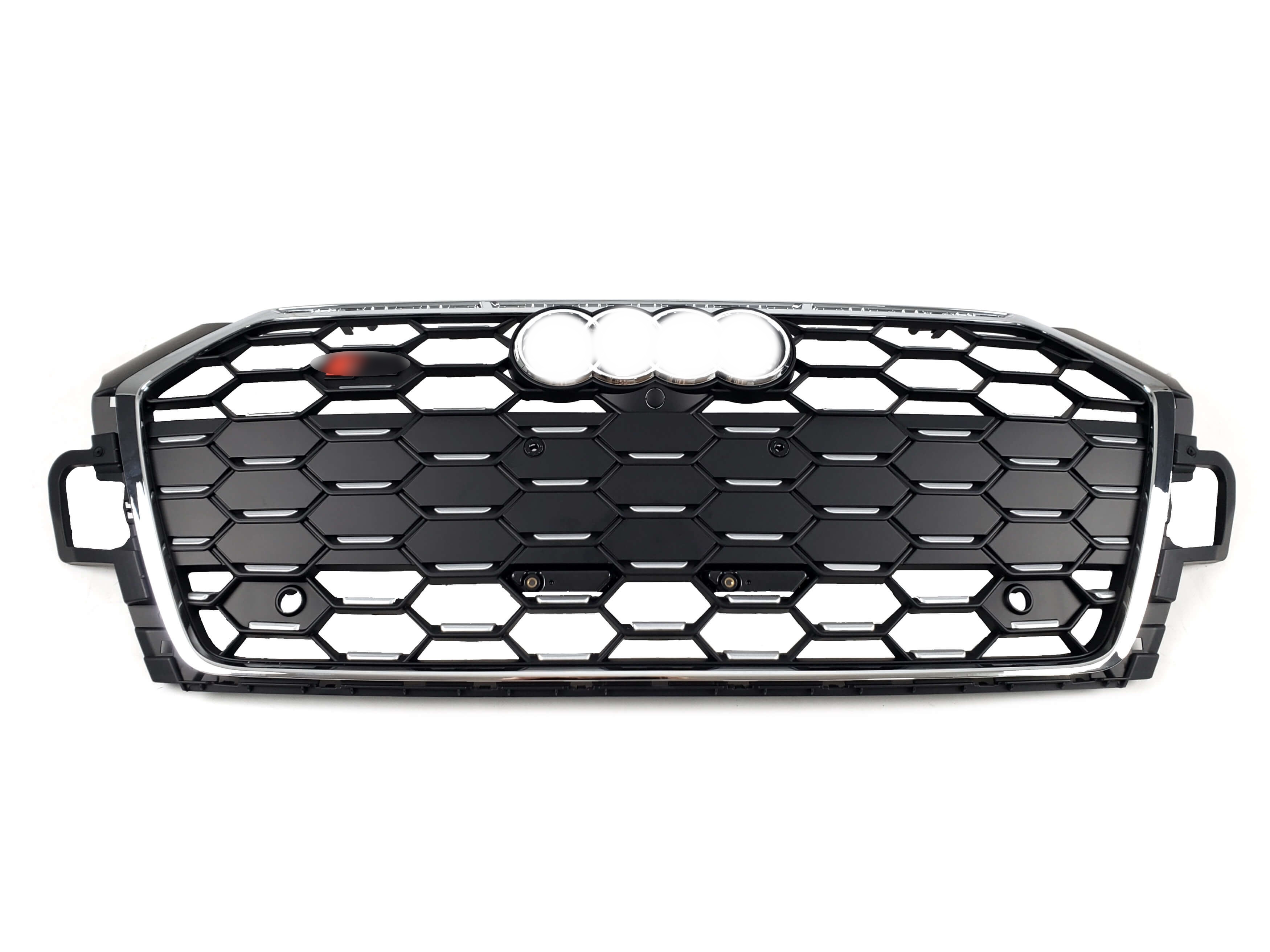 Решітка радіатора Chrome Black (Matte) (в стилі S5) на Audi A5 B9 2020-2023 року 2