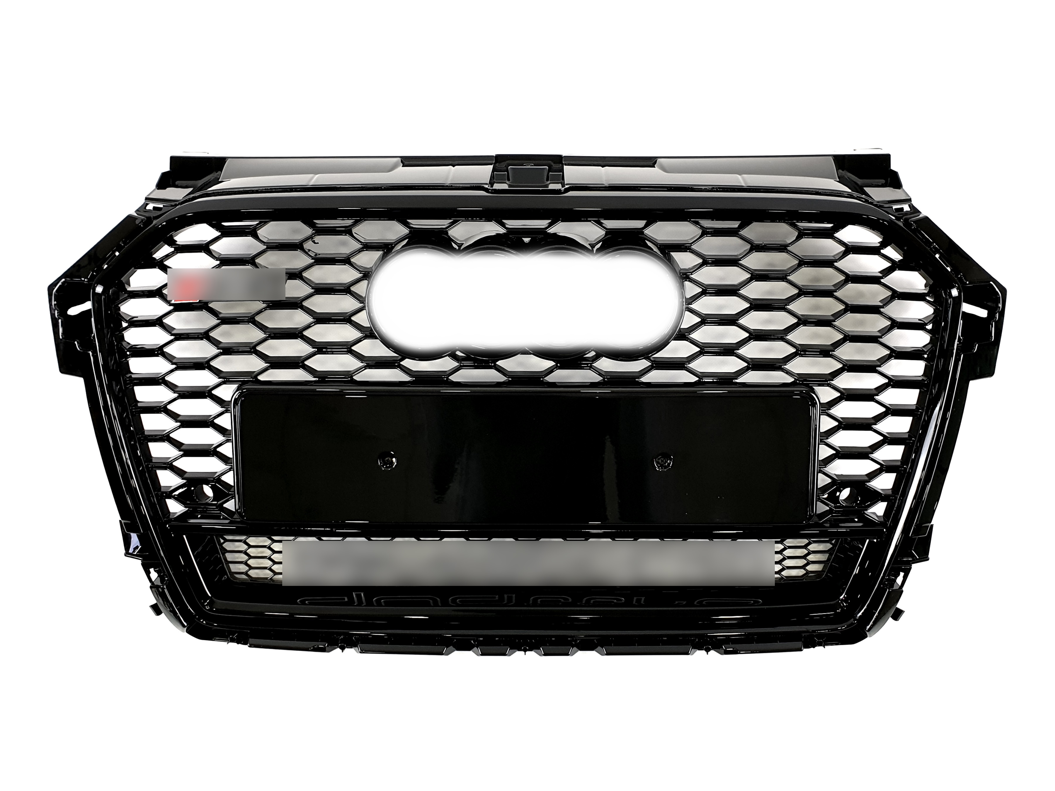 Решітка радіатора Full Black (в стилі RS1) Quattro на Audi A1 8X 2014-2019 року