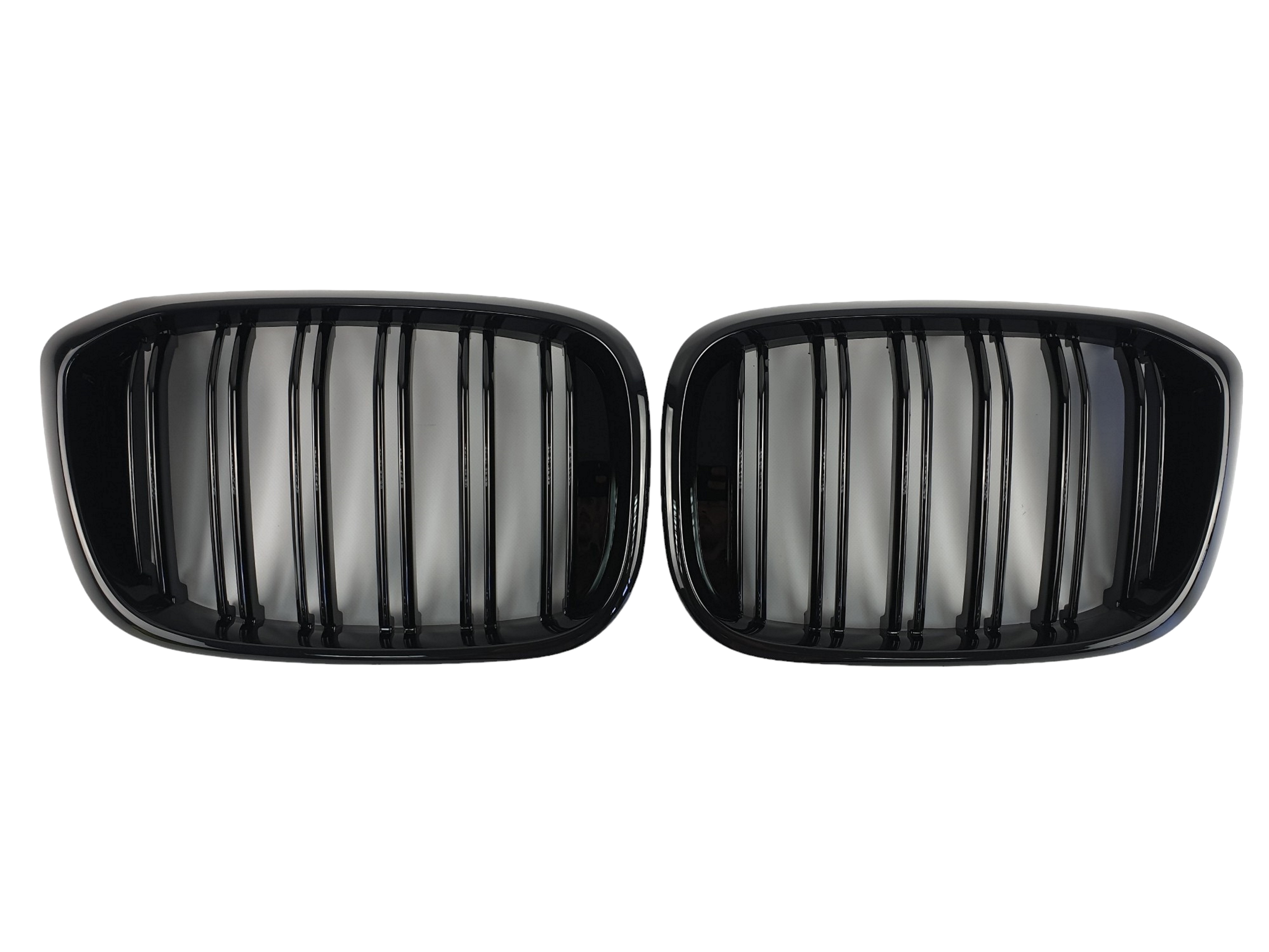 Ніздрі Чорний глянець (Подвійні M-Look) на BMW X3 G01 2018-2022 року