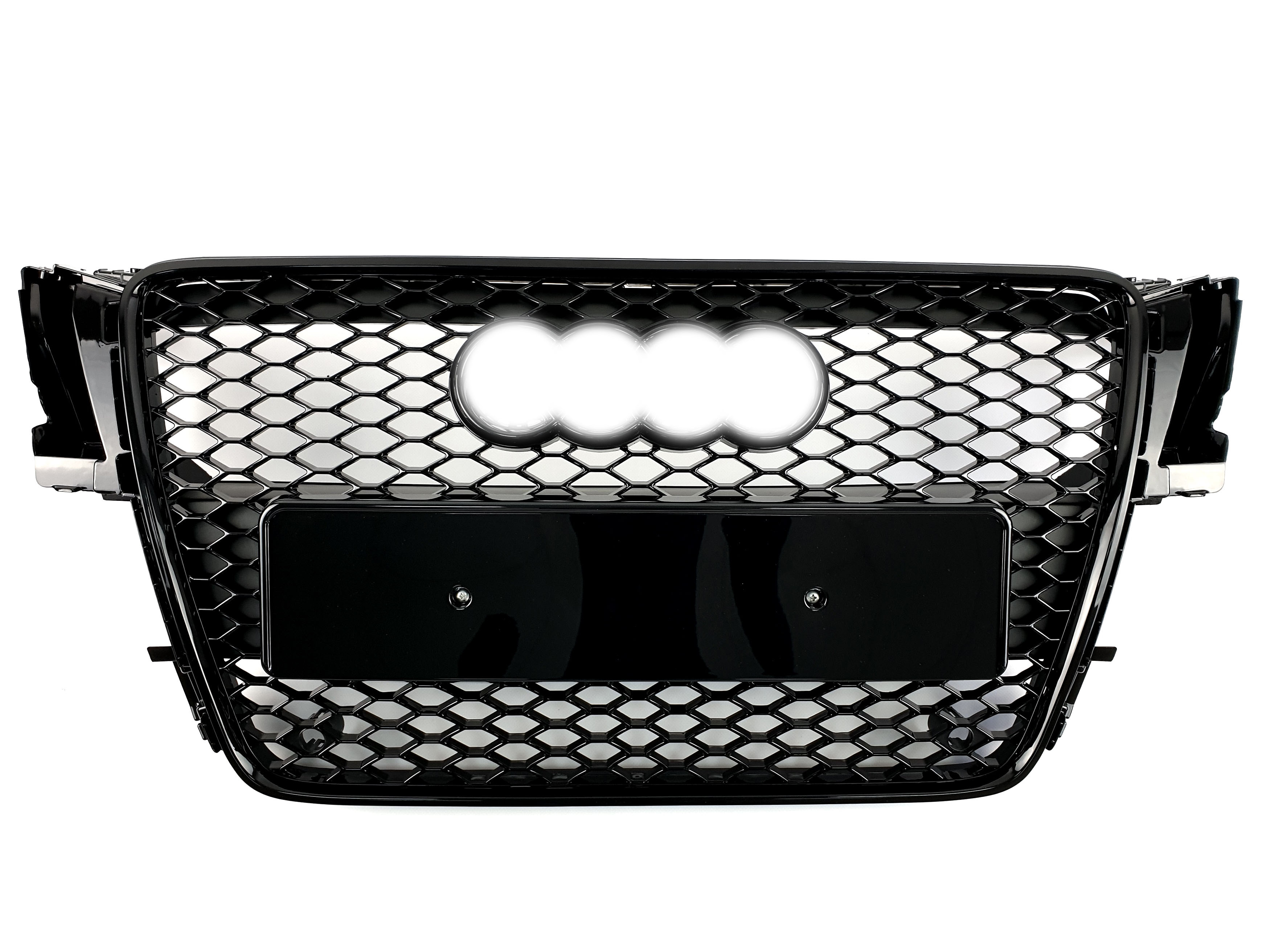 Решітка радіатора Full Black (в стилі RS5) на Audi A5 8T 2007-2011 року