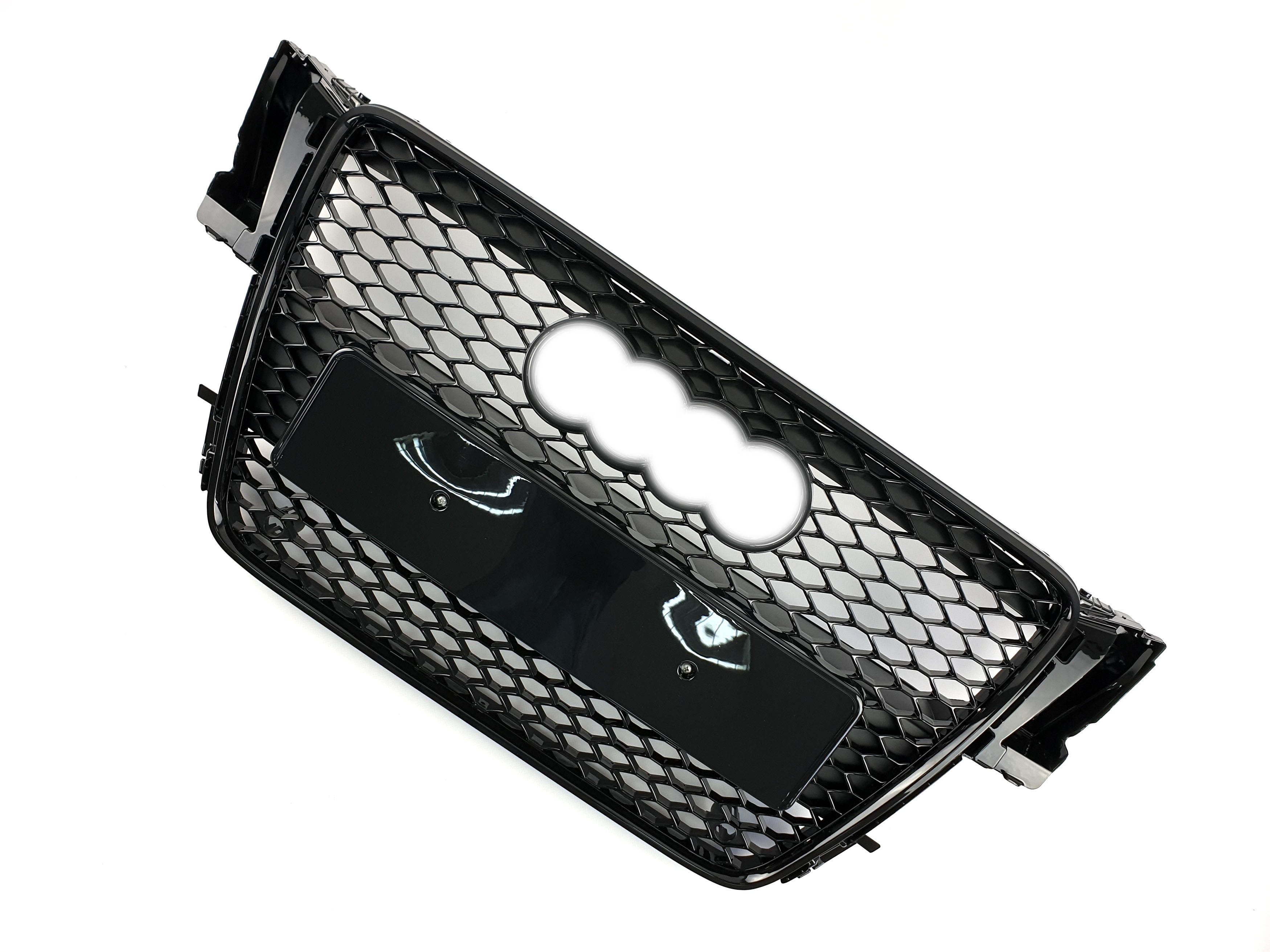 Решітка радіатора Full Black (в стилі RS5) на Audi A5 8T 2007-2011 року 3