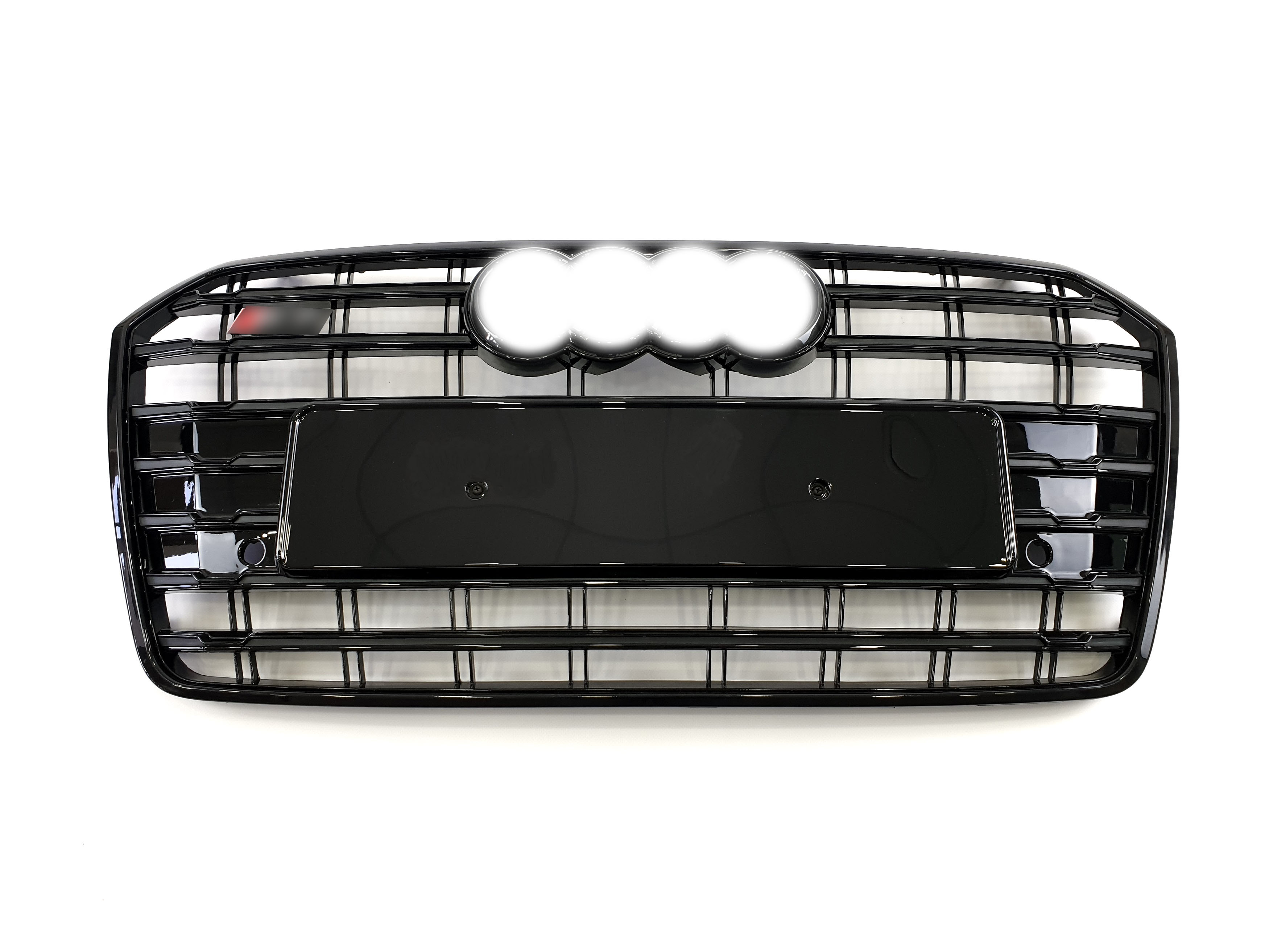 Решітка радіатора Full Black (в стилі S7) на Audi A7 4G 2014-2017 року 2