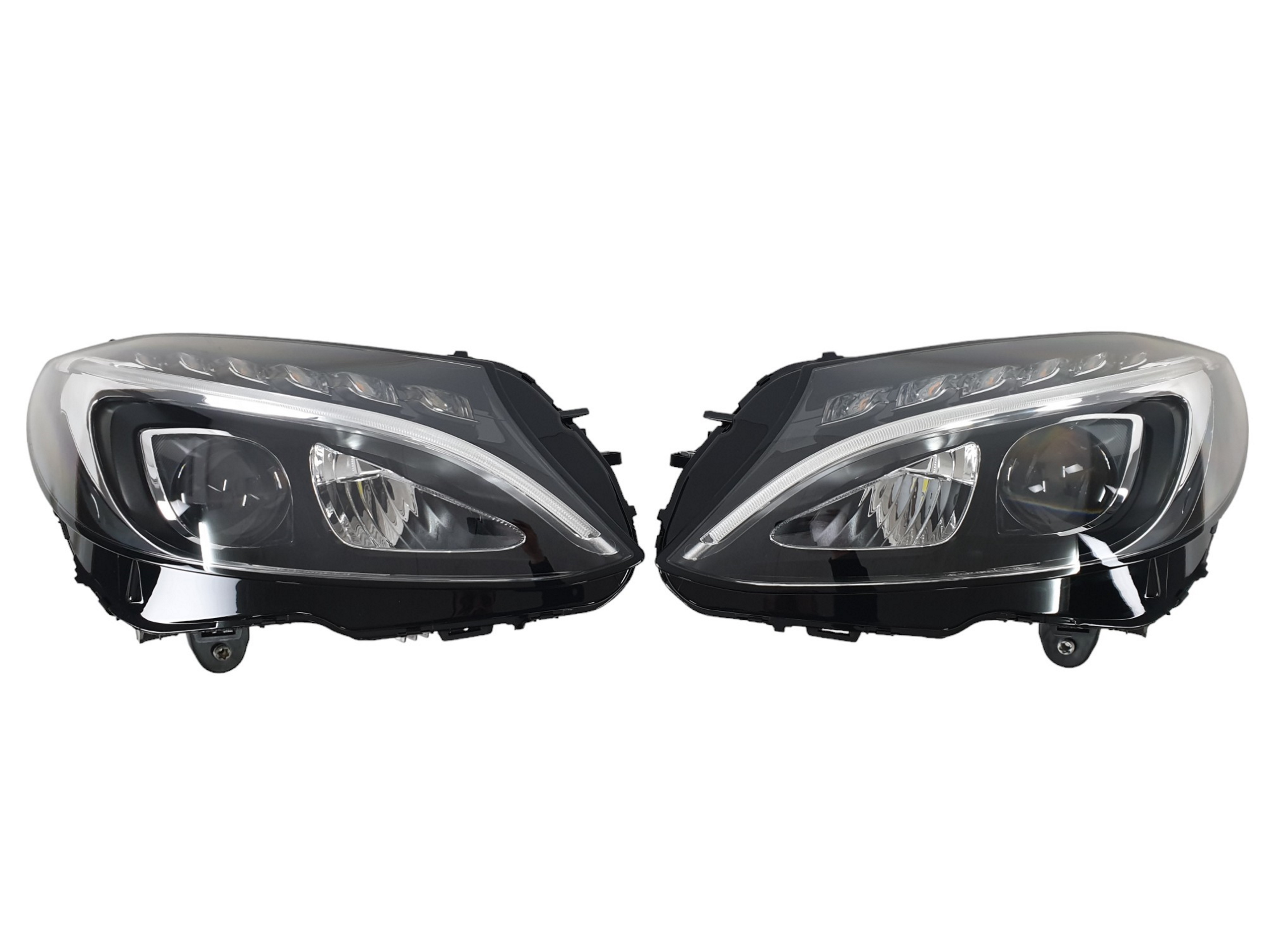 Передні фари Led High Perormance (без блоків) на Mercedes-Benz C-Class W205 2014-2018 року