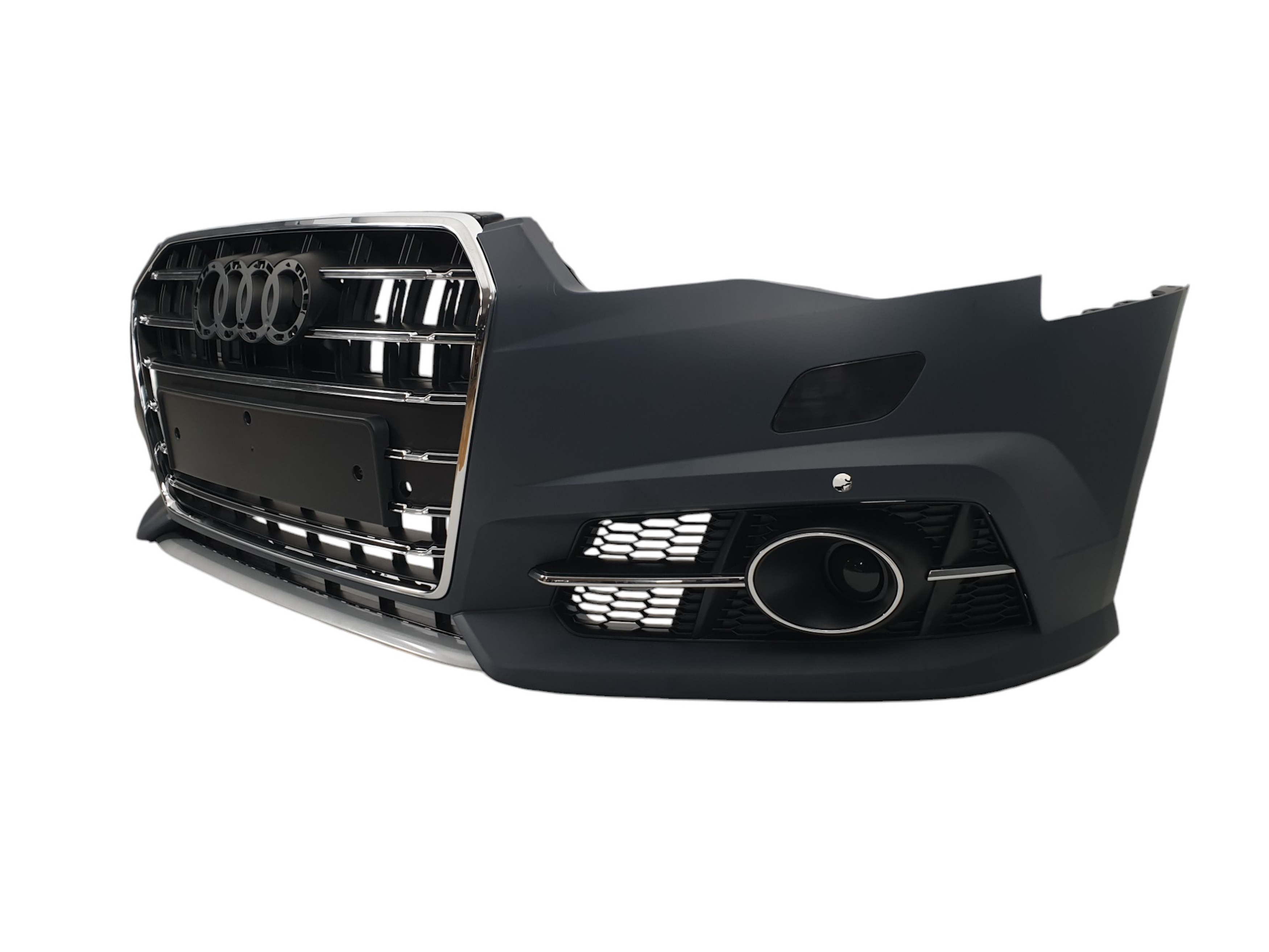 Передній бампер (S-Line) V1 на Audi A6 C7 2014-2018 року 3
