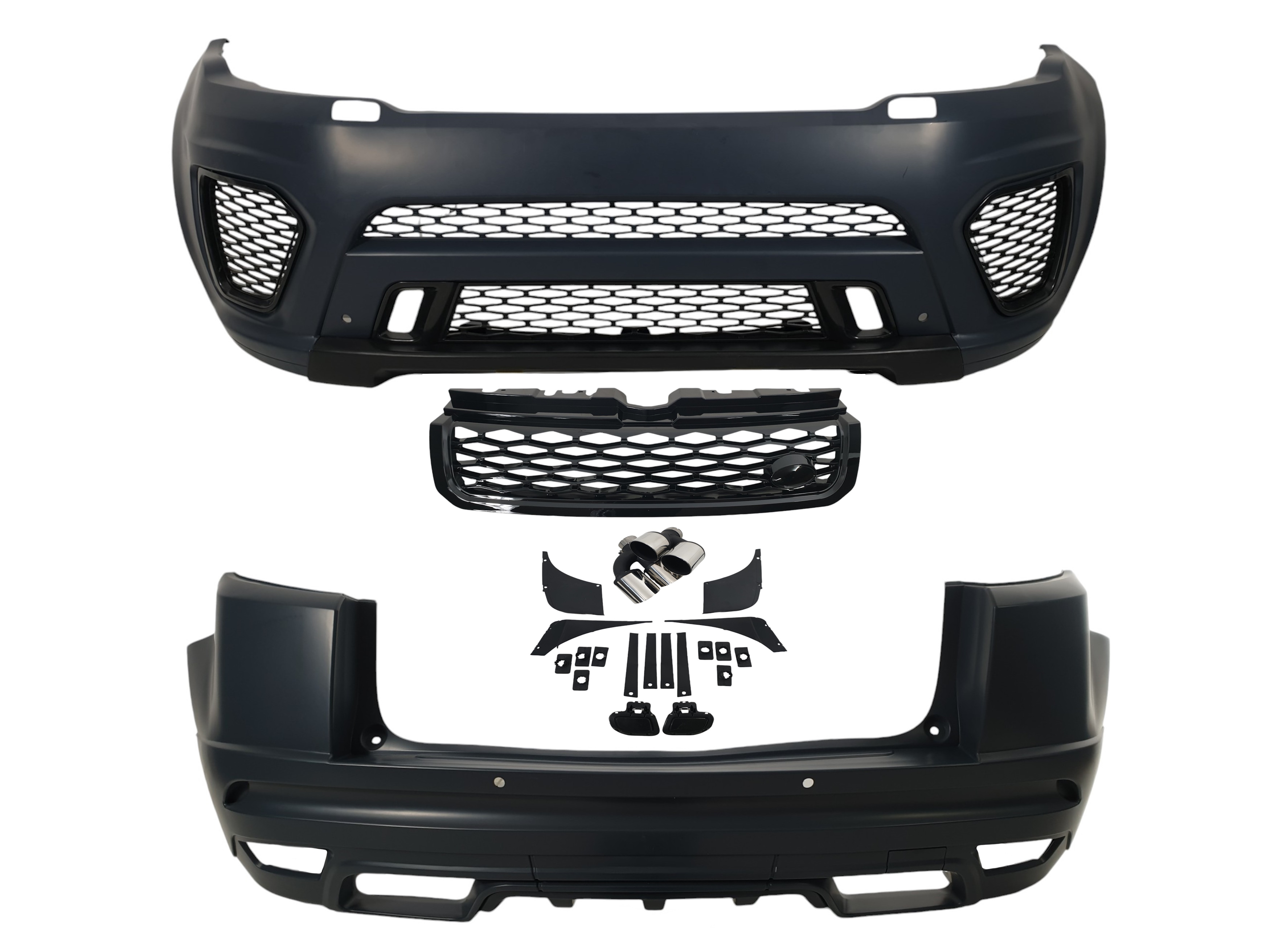 Комплект обвісів (стиль SVR) на Land Rover Range Rover Evoque L538 2011-2015 року