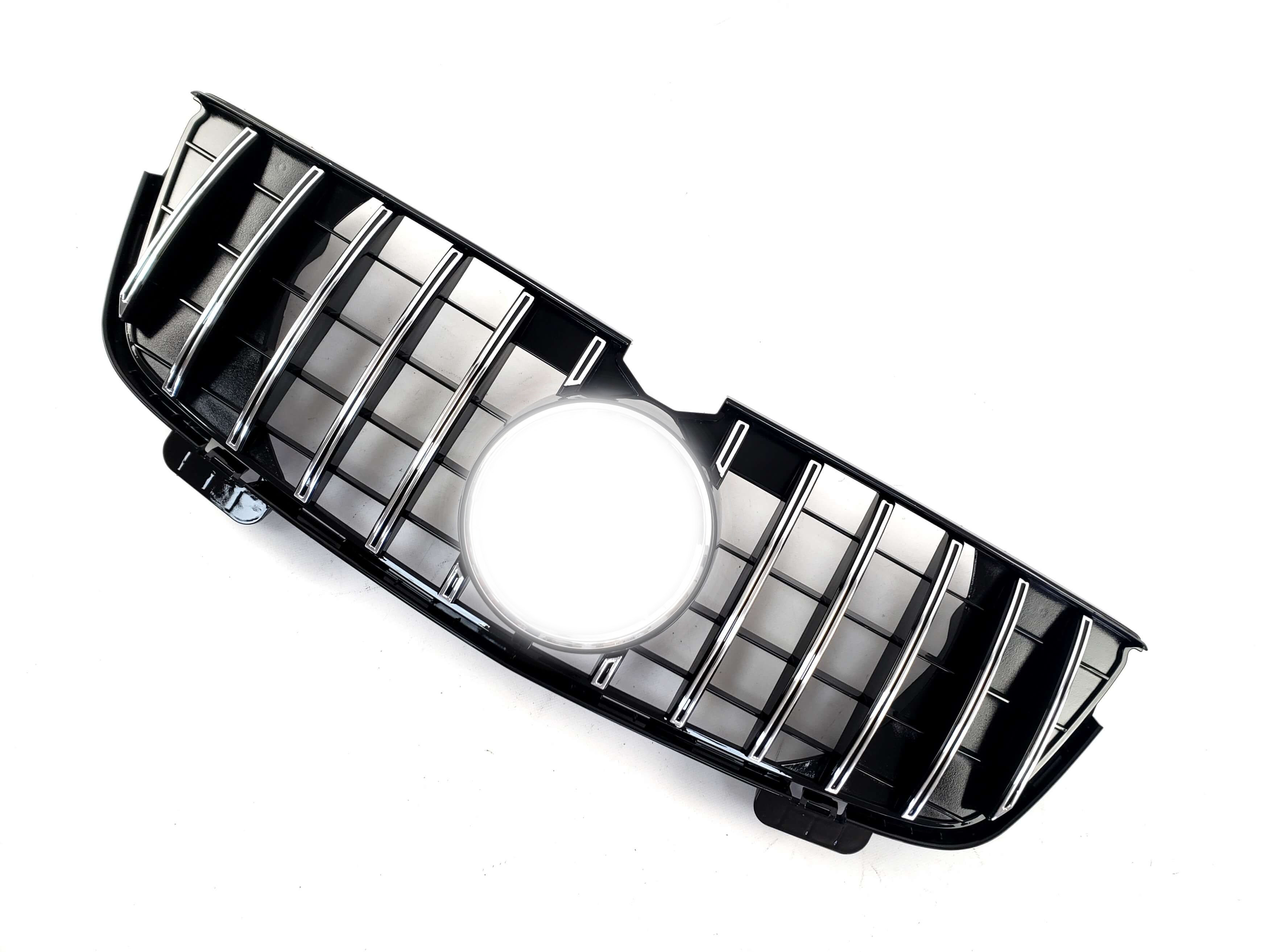 Решітка радіатора Chrome Black GT на Mercedes-Benz GL-Class X164 2006-2009 року 3