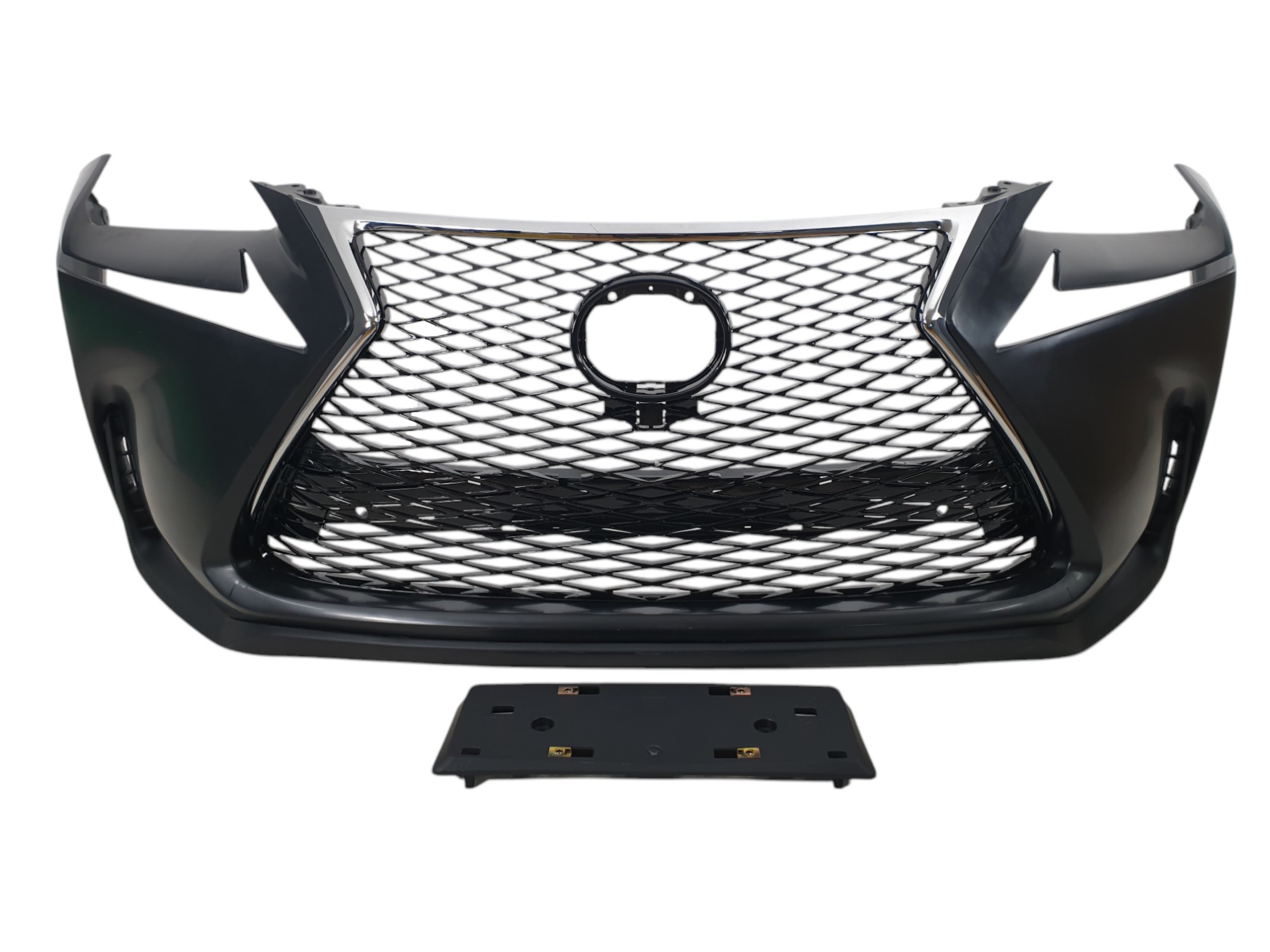 Передній бампер (стиль F-Sport) V2 на Lexus NX 2014-2017 року