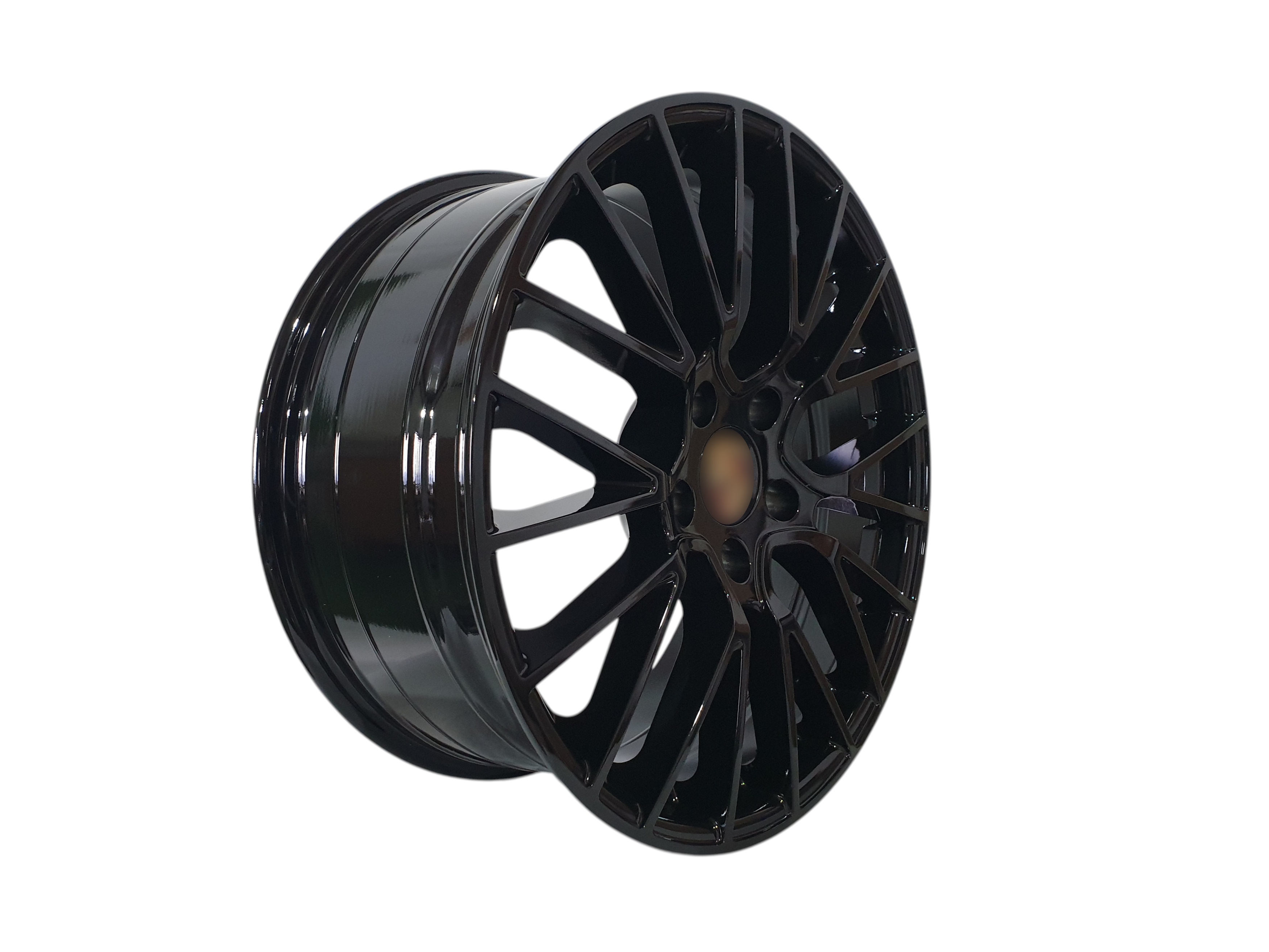 R20 Gloss Black Диски (різноширокі) на Porsche Cayenne 958 2010-2014 року 2