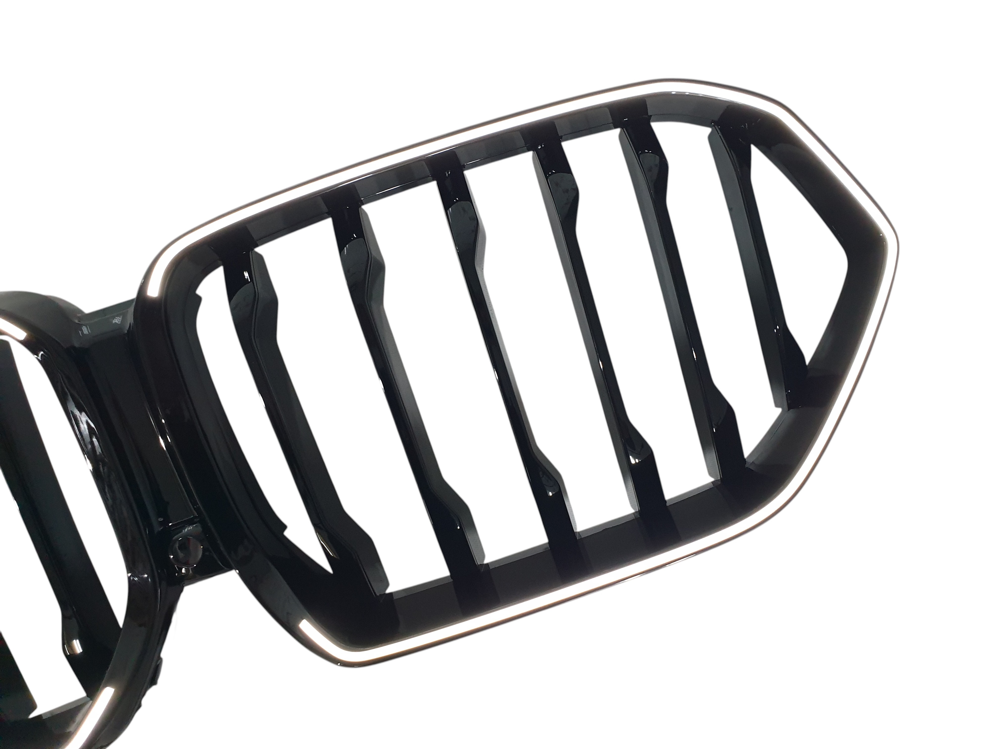 Ніздрі Чорний глянець LED (Iconic Glow) 1bar на BMW X6 G06 2023-2026 року 3