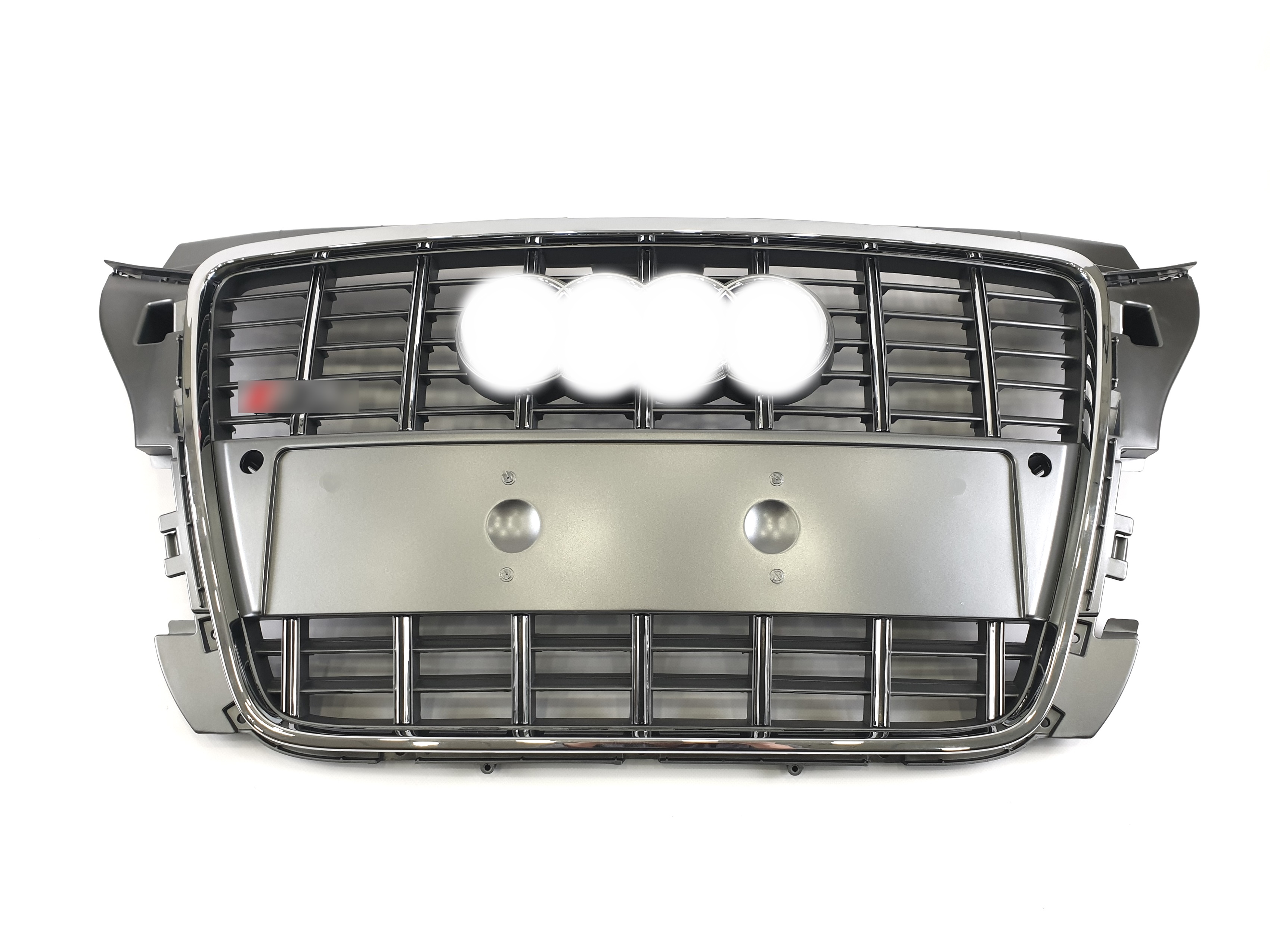 Решітка радіатора Silver Chrome (в стилі S3) на Audi A3 8P 2008-2012 року 2