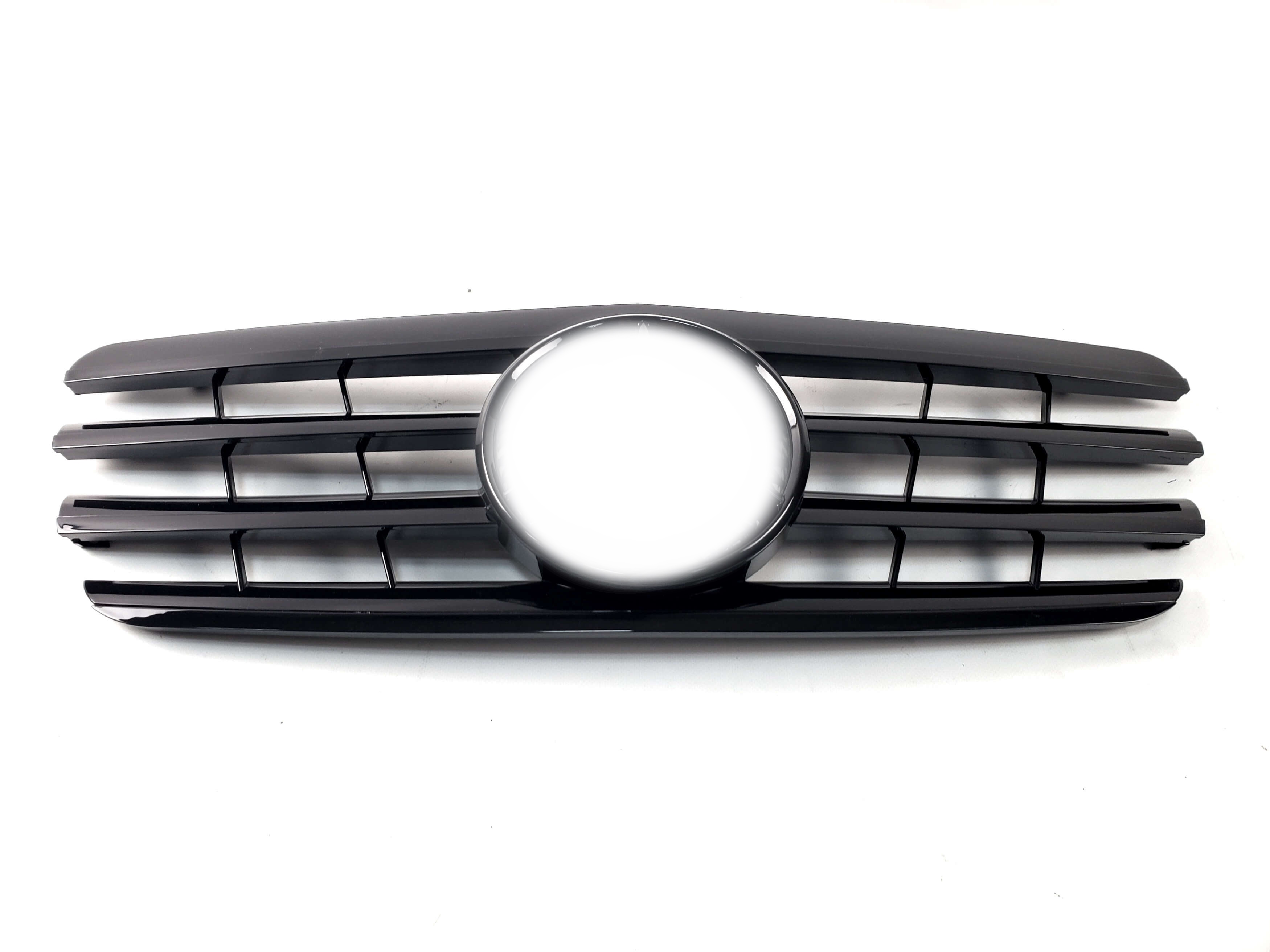 Решітка радіатора ALL Black CL на Mercedes-Benz E-Class W210 2000-2002 року 2