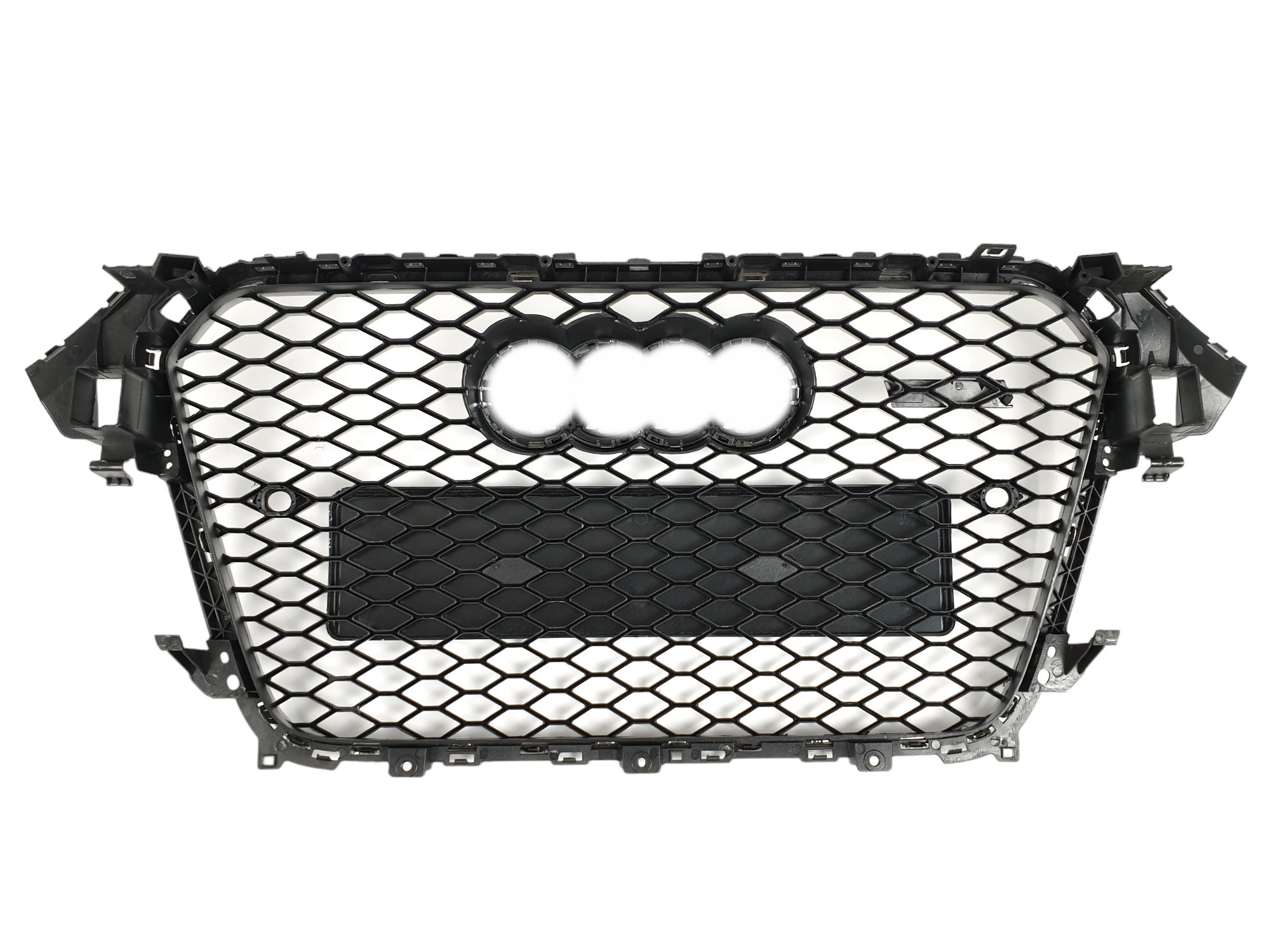 Решітка радіатора Silver Chrome (в стилі RS4) на Audi A4 B8 2011-2015 року 3