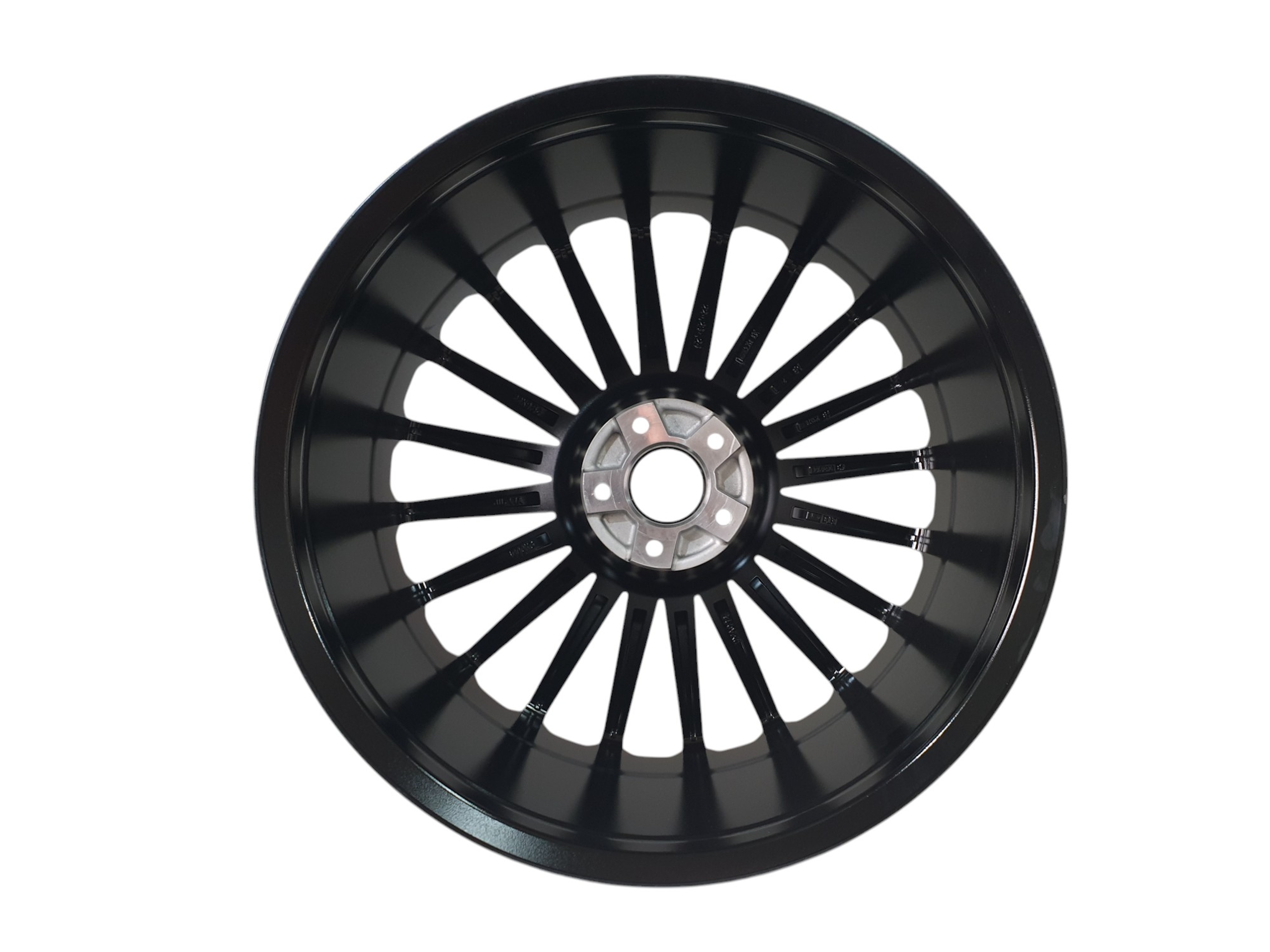 R22 Gloss Black (одноширокі) Диски на BMW X5 F15 2013-2018 року 3
