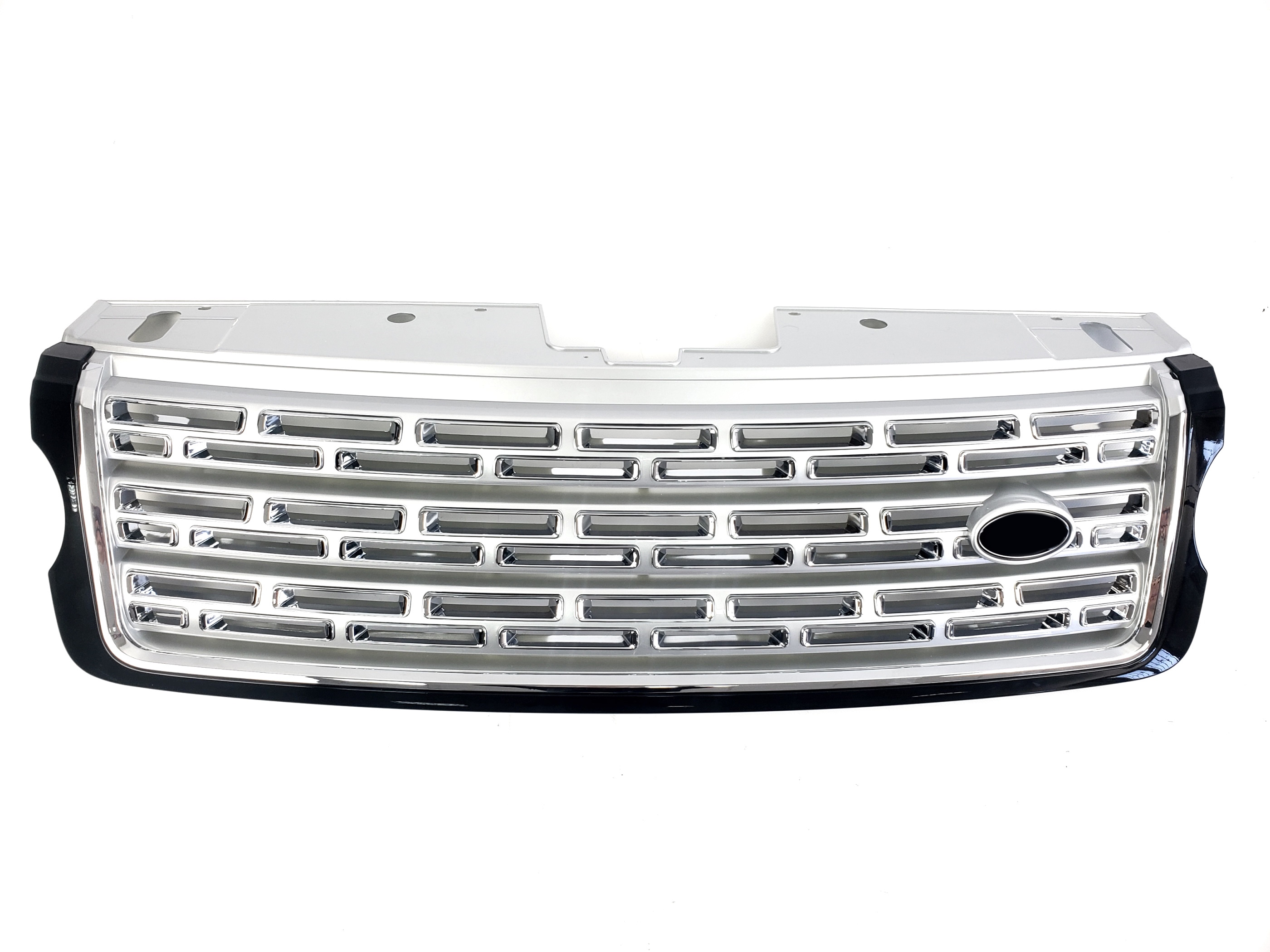 Решітка радіатора + решітки в бампер на Land Rover Range Rover Vogue L405 2013-2017 року 2
