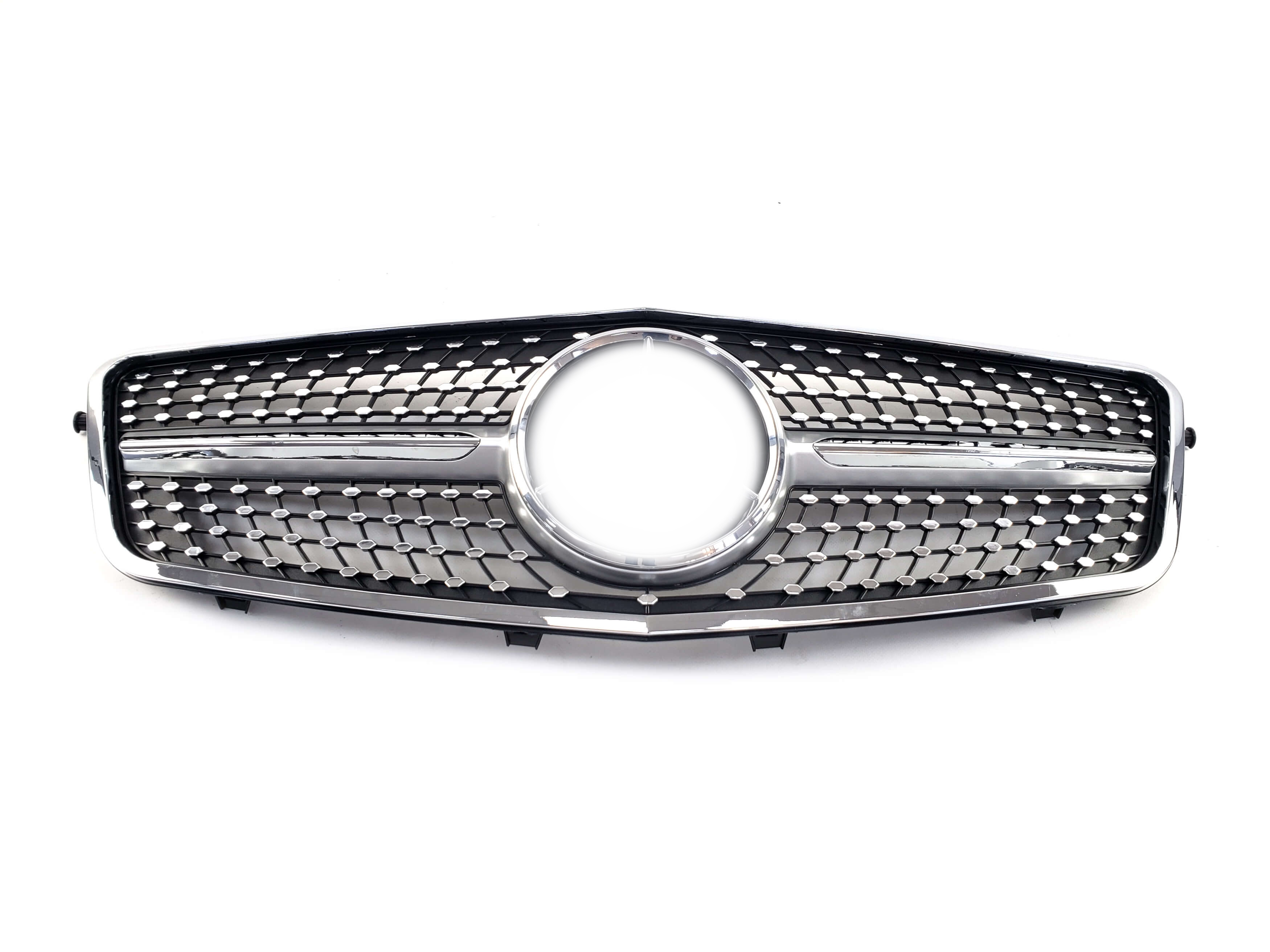 Решітка радіатора Silver Diamond на Mercedes-Benz E-Class W212 2009-2013 року 2