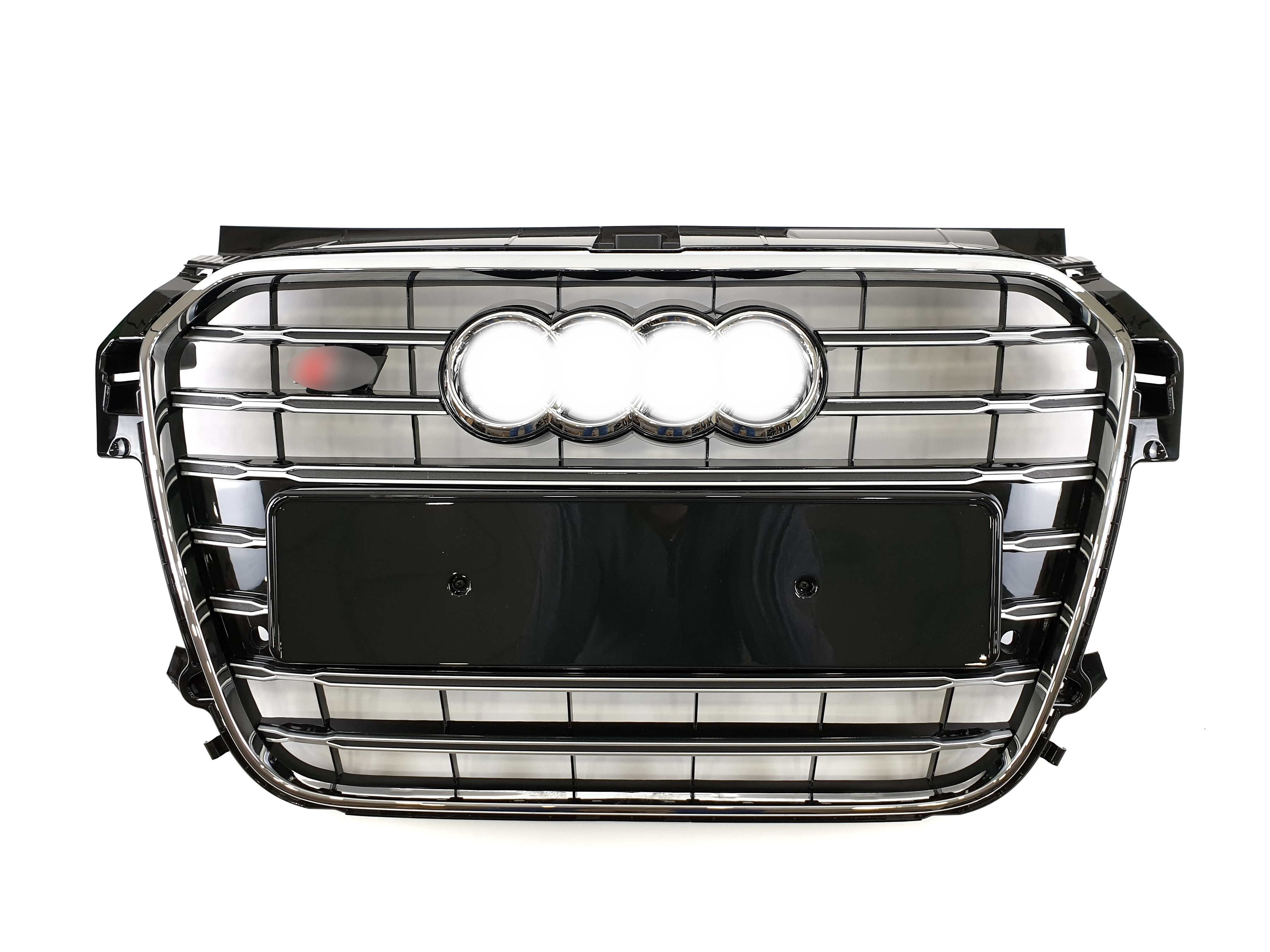 Решітка радіатора Chrome Black (в стилі S1) на Audi A1 8X 2010-2014 року