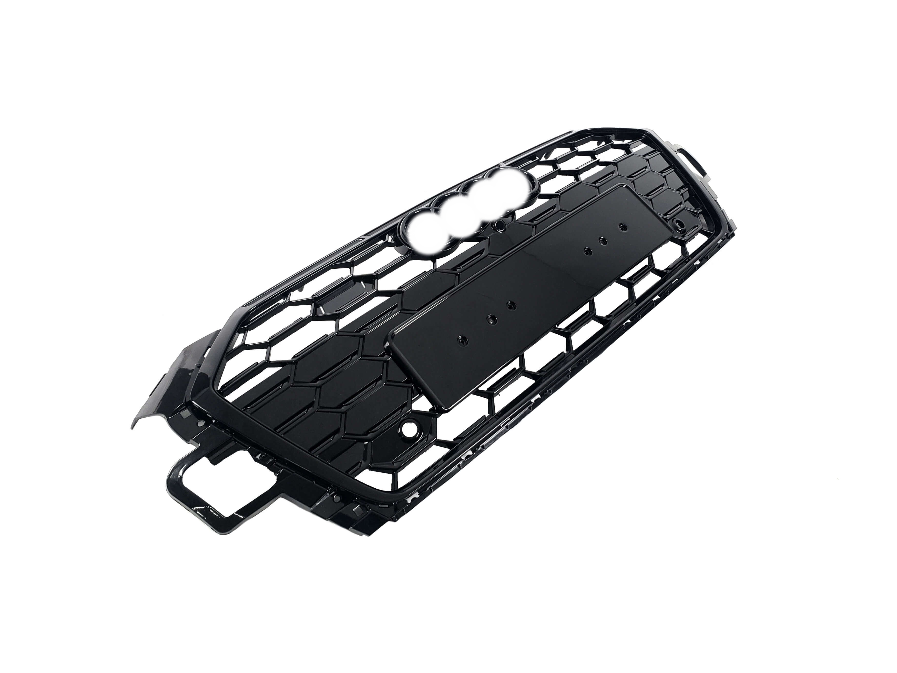 Решітка радіатора Full Black (Gloss) (в стилі S5) на Audi A5 B9 2020-2023 року 2