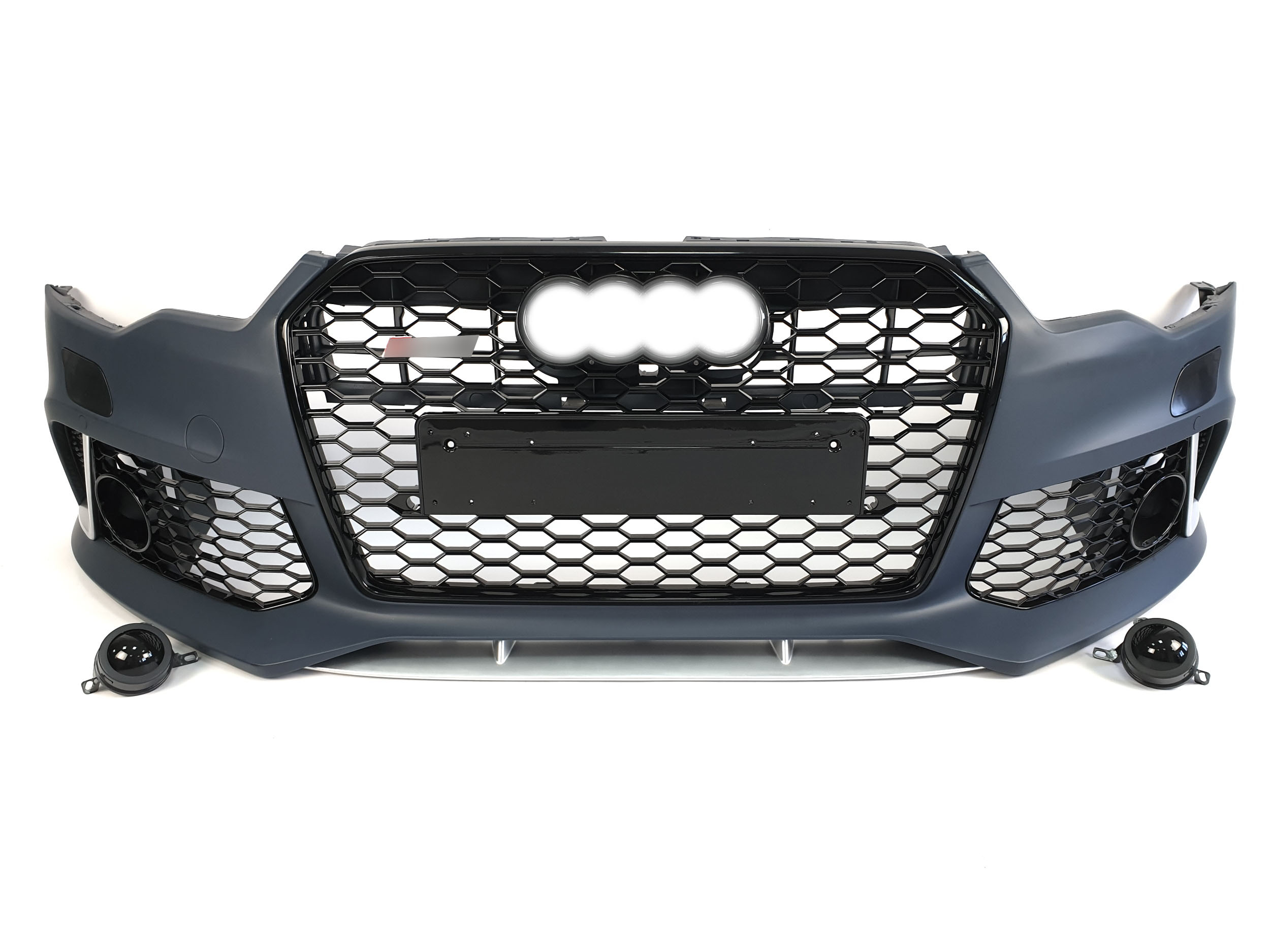 Передній бампер (в стилі RS6) на Audi A6 C7 2011-2014 року