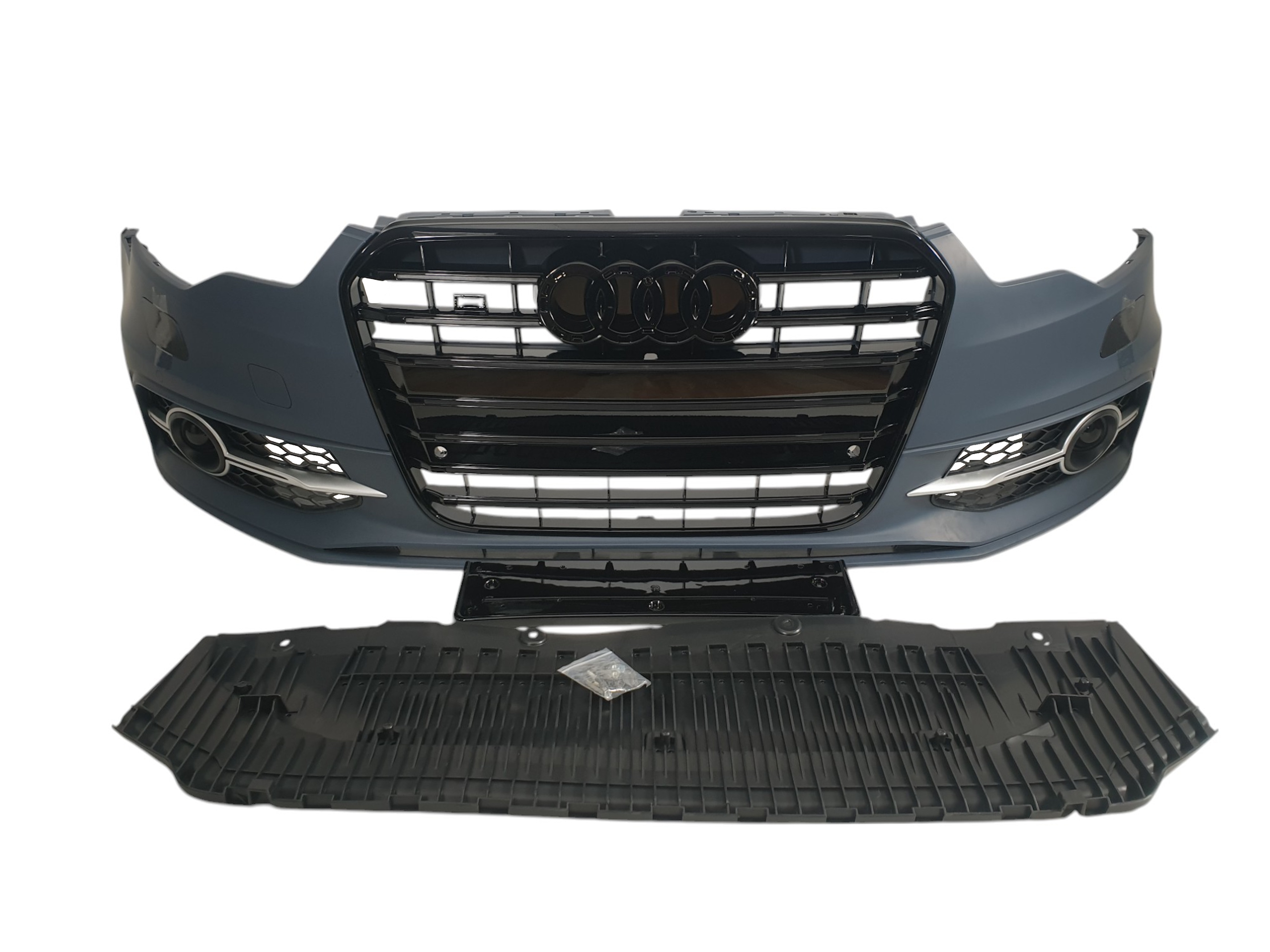 Передній бампер (S-Line) V1 на Audi A6 C7 2011-2014 року